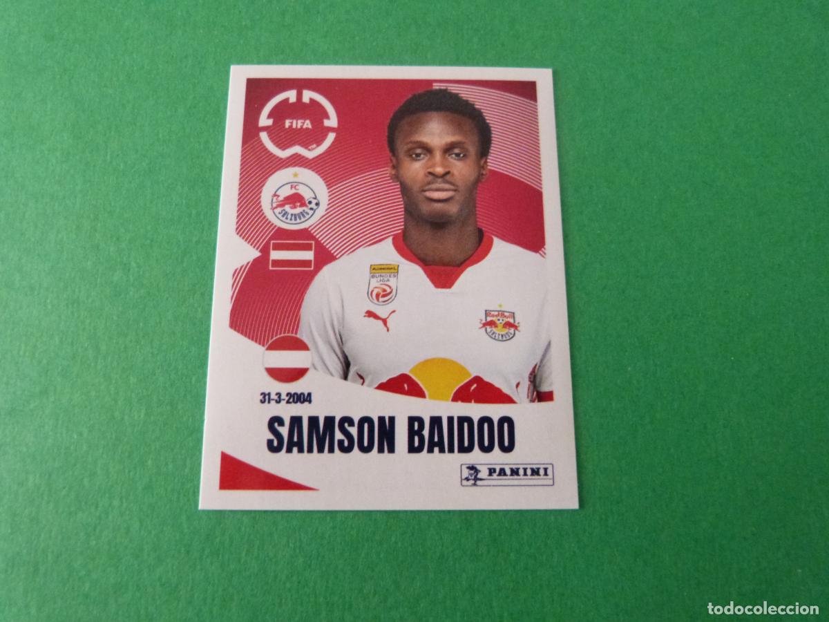 Cromos de F&uacute;tbol: CROMO FUTBOL BAIDOO F.C. SALZBURG SIN PEGAR N&ordm; 536 CLUB WORLD CUP 2025 PANINI