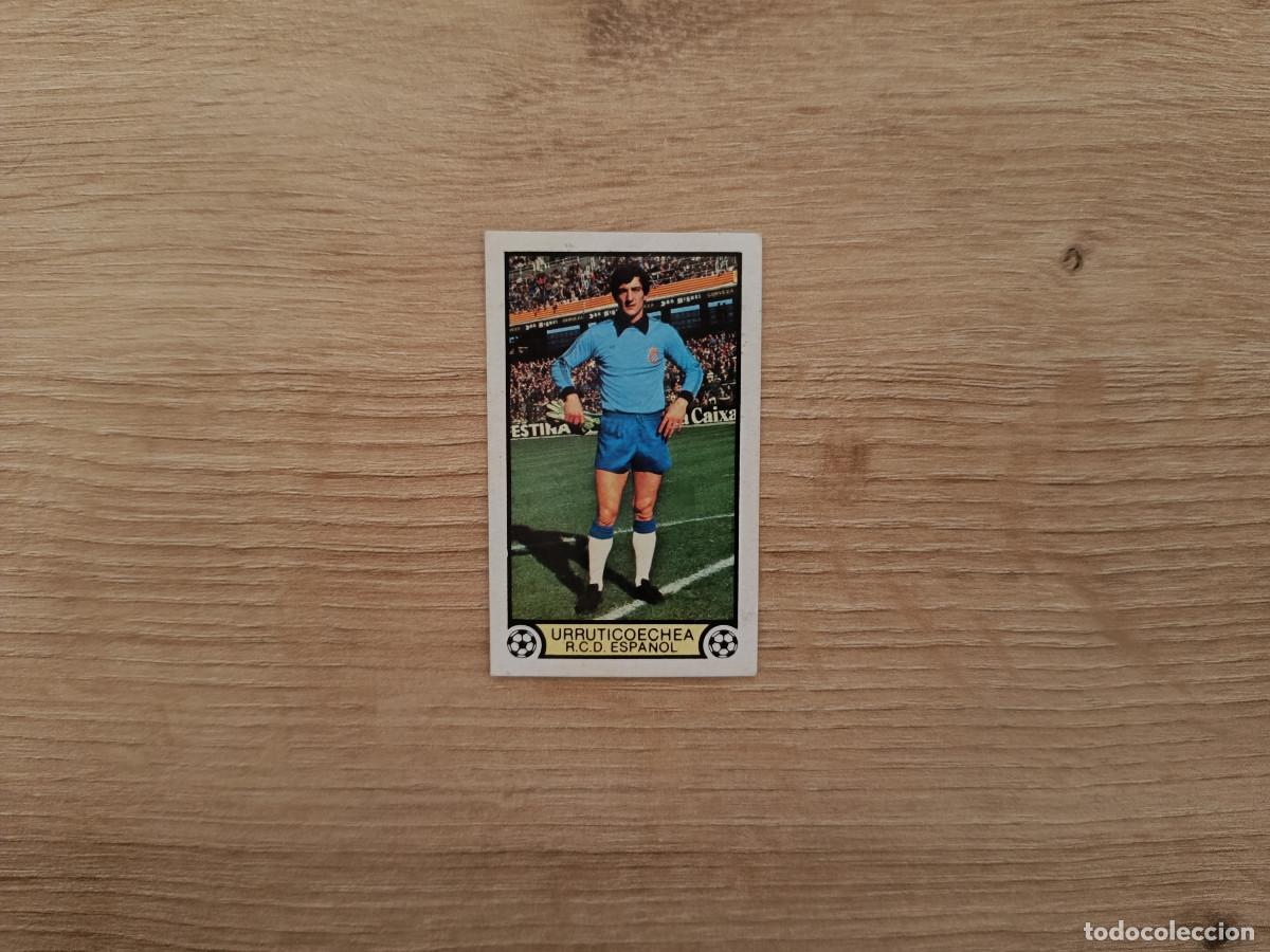 Figurine di Calcio: CROMO DE F&Uacute;TBOL LIGA ESTE URRUTICOECHEA ESPA&Ntilde;OL DESPEGADO 1979 1980 79 80
