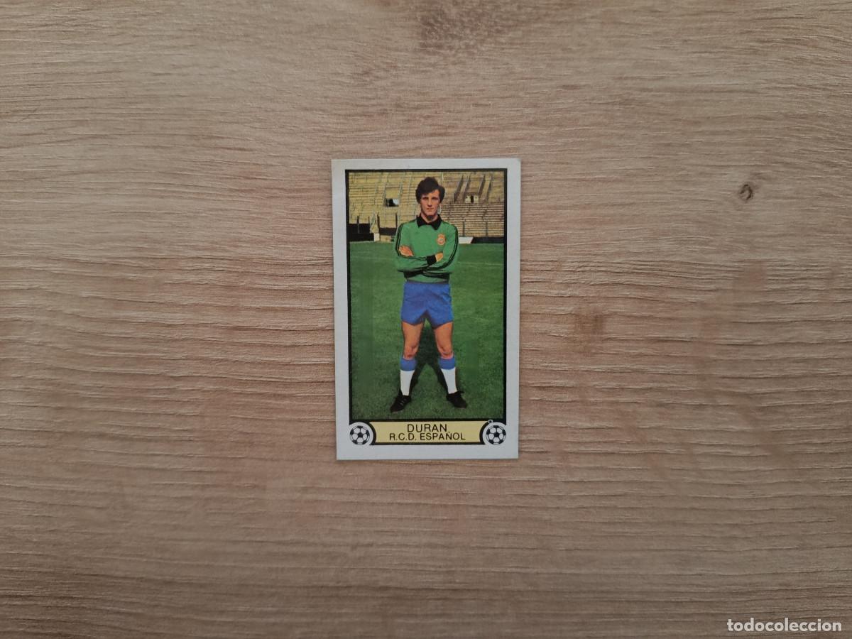 Figurine di Calcio: CROMO DE F&Uacute;TBOL LIGA ESTE DURAN ESPA&Ntilde;OL DESPEGADO 1979 1980 79 80