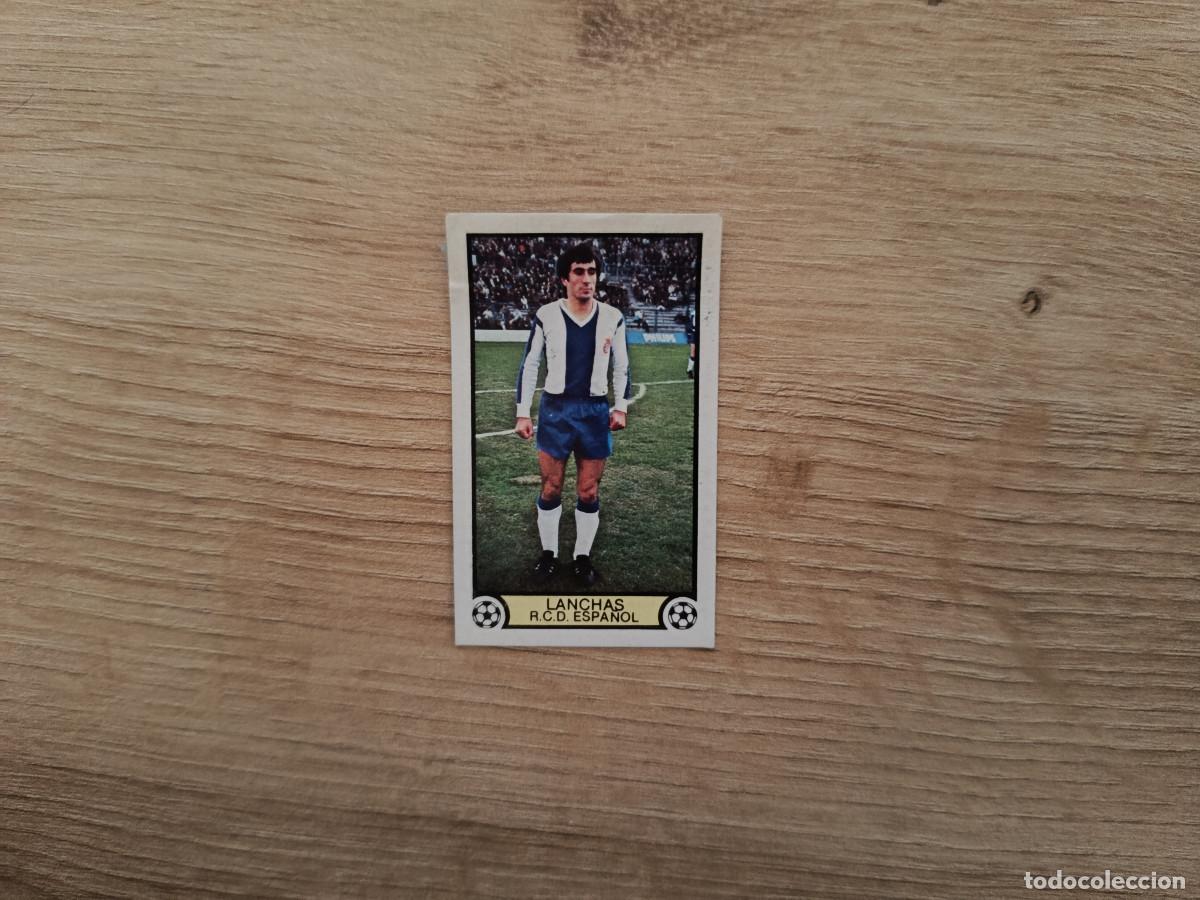 Figurine di Calcio: CROMO DE F&Uacute;TBOL LIGA ESTE LANCHAS ESPA&Ntilde;OL DESPEGADO 1979 1980 79 80