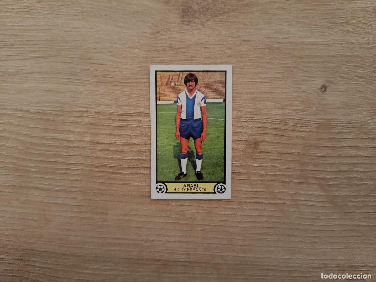 Fu&szlig;ball-Sticker: CROMO DE F&Uacute;TBOL LIGA ESTE ARABI ESPA&Ntilde;OL DESPEGADO 1979 1980 79 80