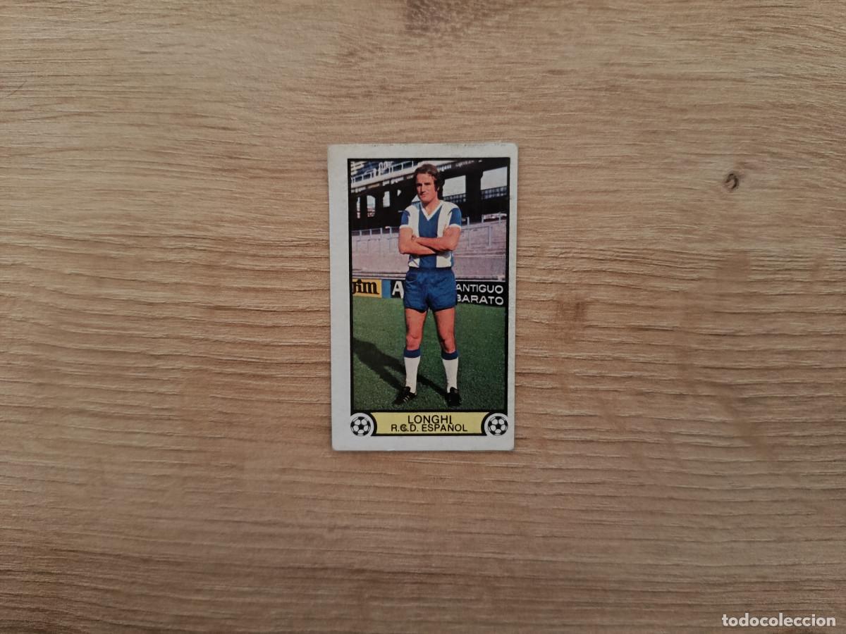 Figurine di Calcio: CROMO DE F&Uacute;TBOL LIGA ESTE LONGHI ESPA&Ntilde;OL DESPEGADO 1979 1980 79 80