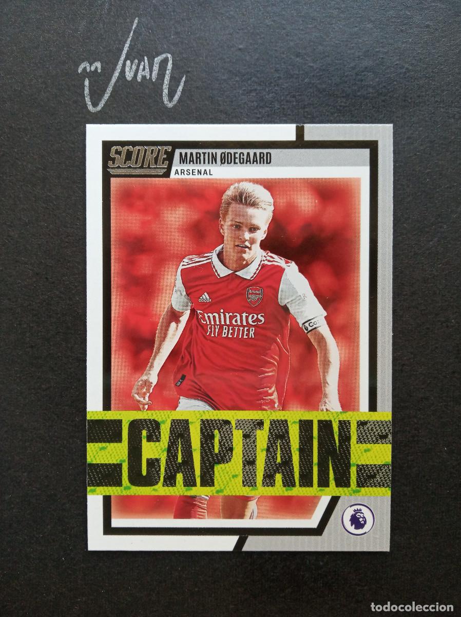 Cromos de F&uacute;tbol: N&ordm; 1 CAPTAIN ODEGAARD ARSENAL NORUEGA ⚽ PANINI &reg; SCORE PREMIER 2022 2023 22 23 NUEVO