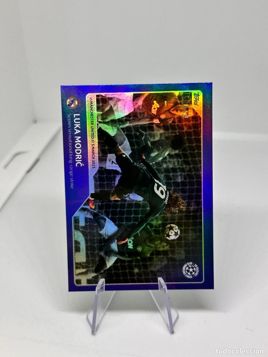 Cromos de F&uacute;tbol: Luka Modric 58/99 Manchester United Topps 2022
