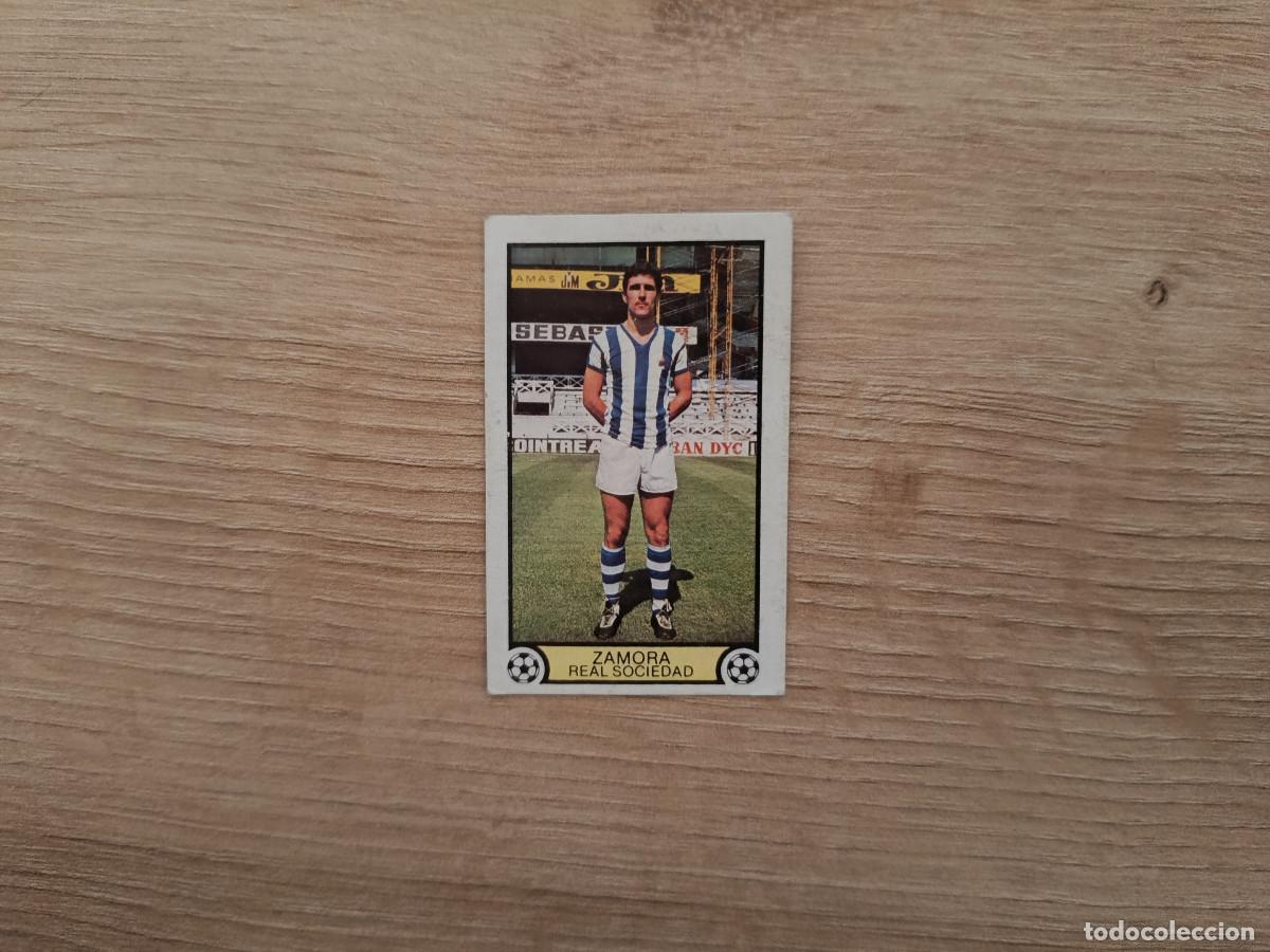 Cartes &agrave; collectionner de Football: CROMO DE F&Uacute;TBOL LIGA ESTE ZAMORA REAL SOCIEDAD DESPEGADO 1979 1980 79 80