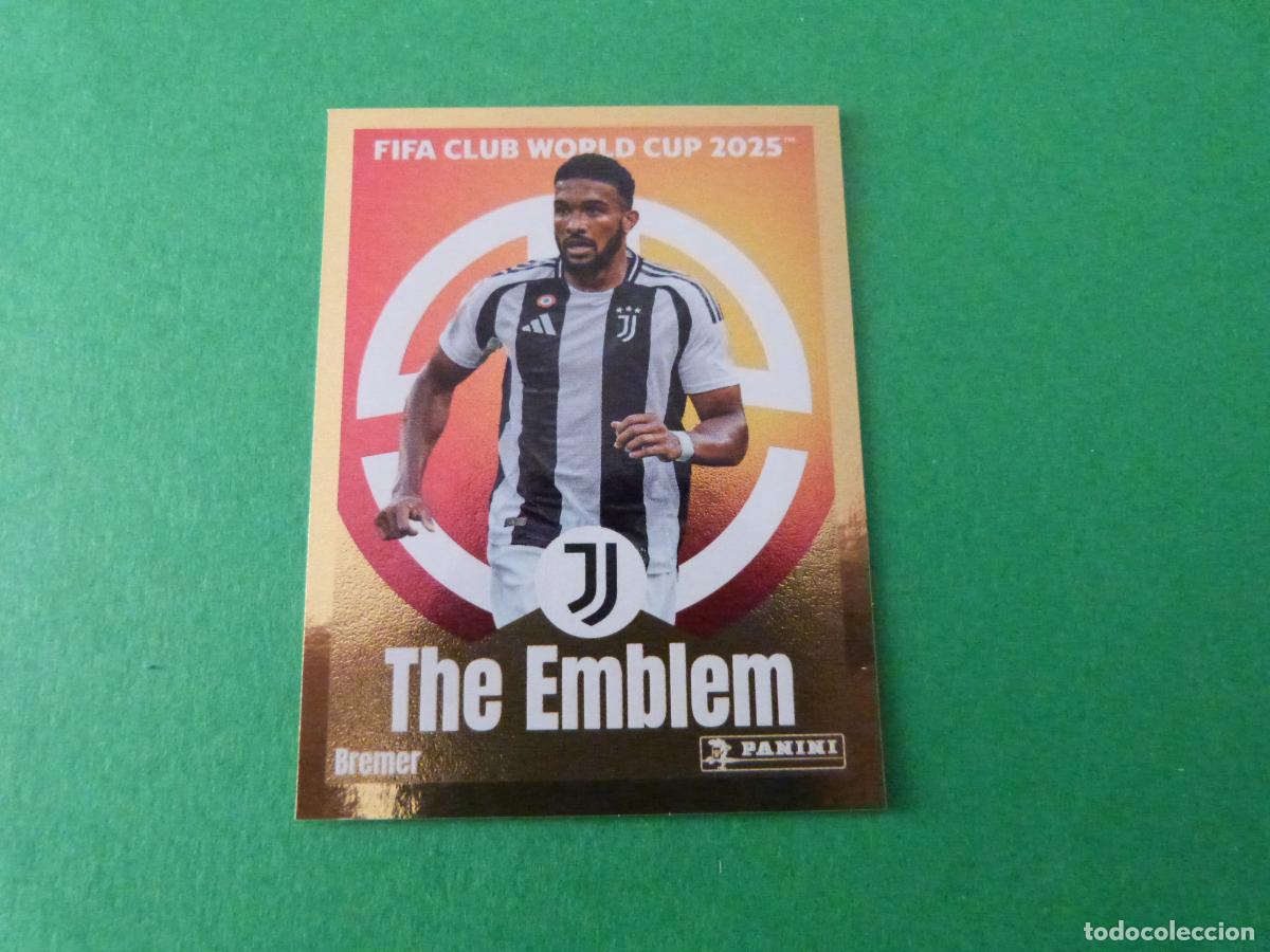 Cartes &agrave; collectionner de Football: CROMO FUTBOL BREMER JUVENTUS SIN PEGAR N&ordm; 472 CLUB WORLD CUP 2025 PANINI