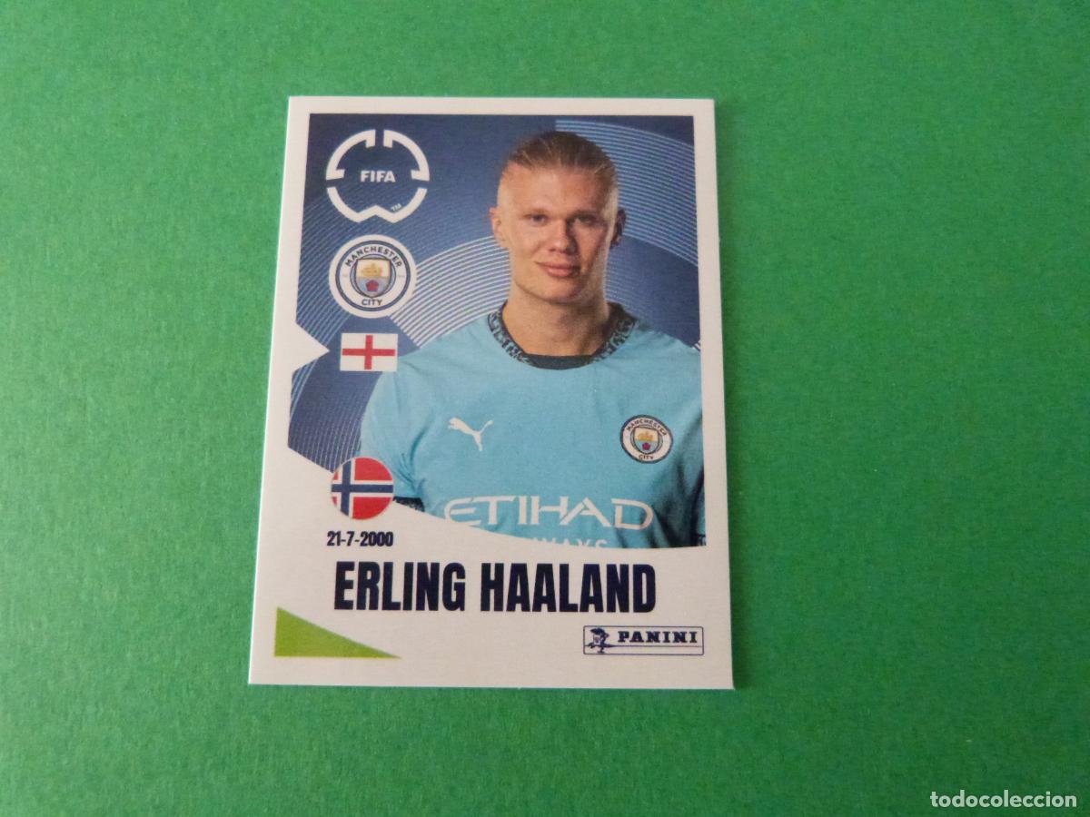 Cartes &agrave; collectionner de Football: CROMO FUTBOL ERLING HAALAND MANCHESTER CITY SIN PEGAR N&ordm; 420 CLUB WORLD CUP 2025 PANINI