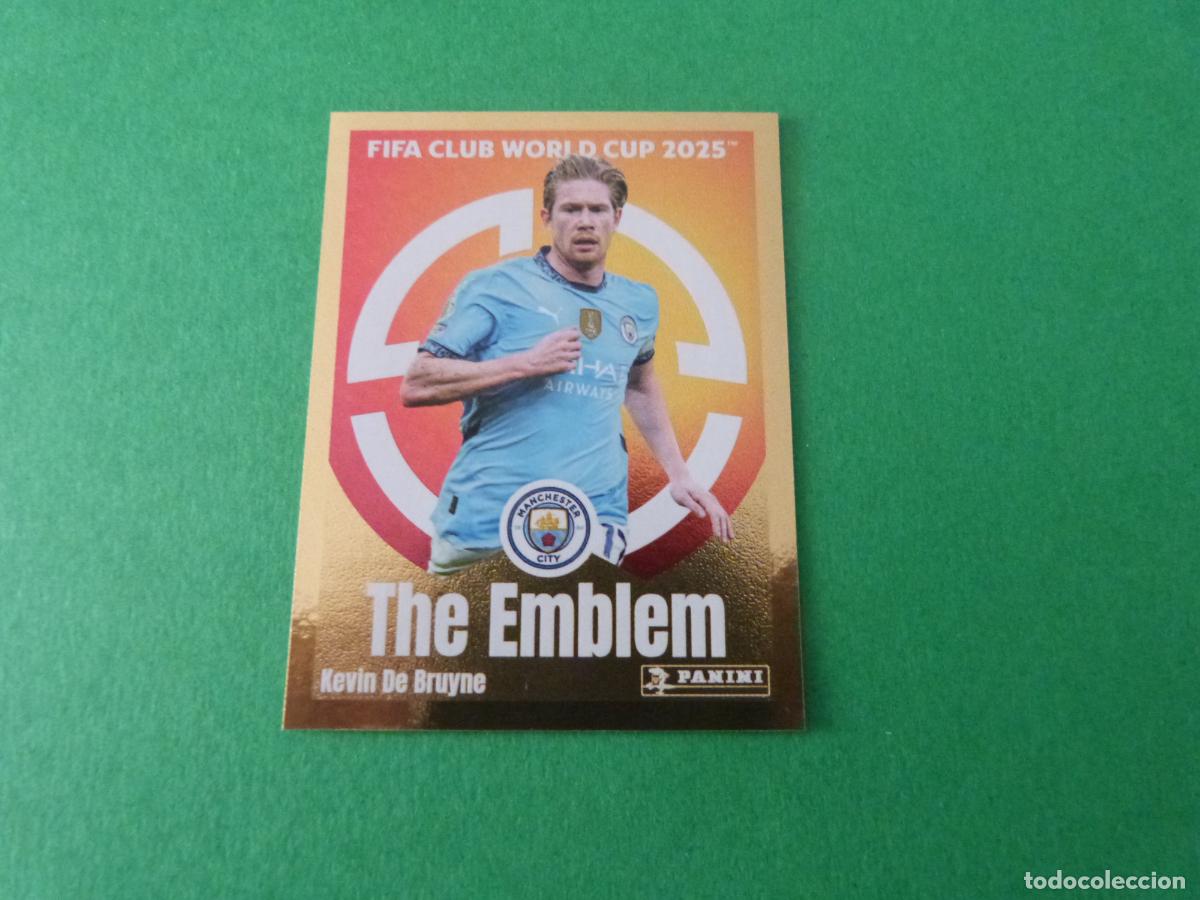 Cartes &agrave; collectionner de Football: CROMO FUTBOL KEVIN DE BRUYNE MANCHESTER CITY SIN PEGAR N&ordm; 418 CLUB WORLD CUP 2025 PANINI
