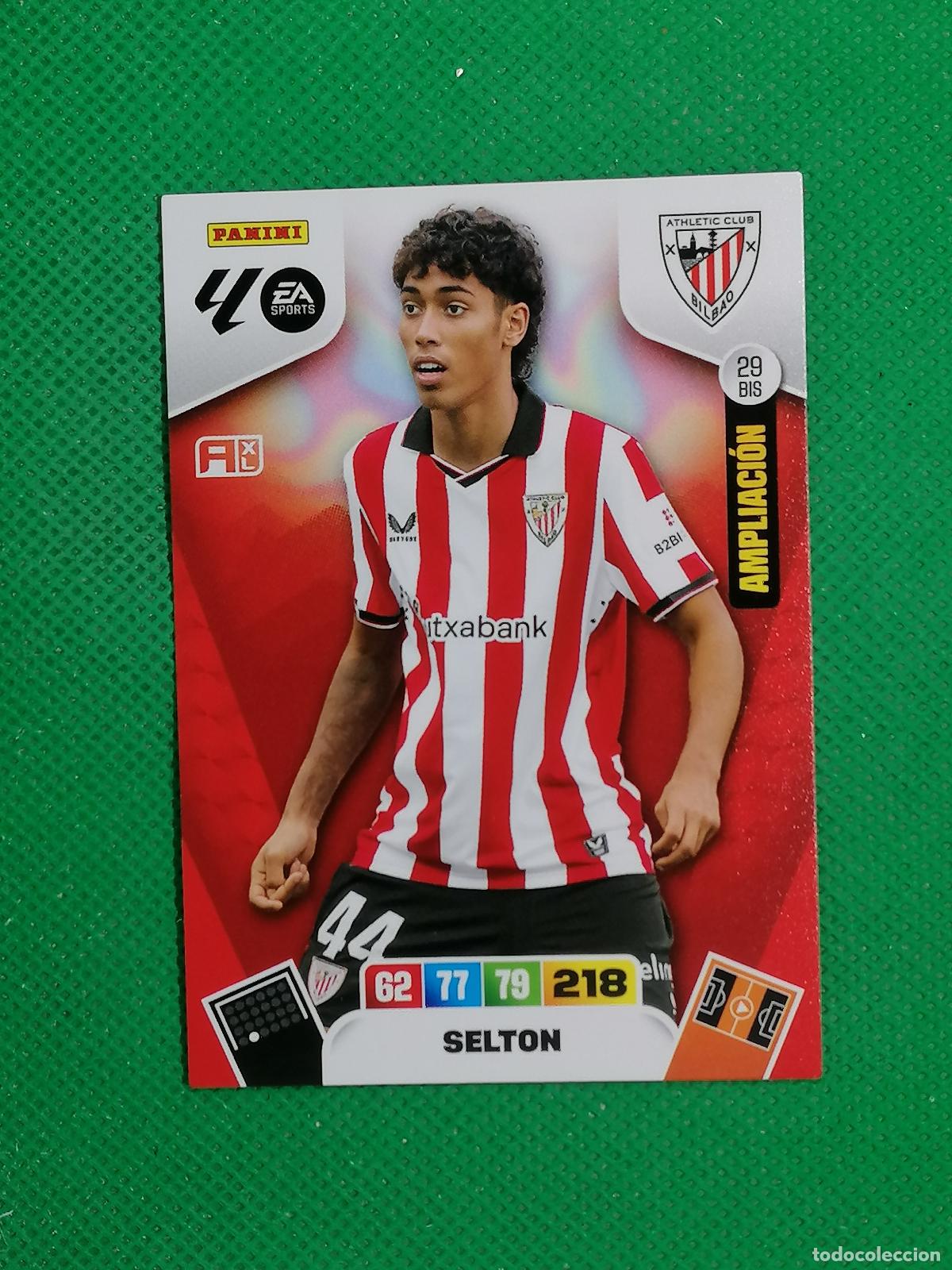 Cartes &agrave; collectionner de Football: 29BIS 29 BIS SELTON ATHLETIC BILBAO AMPLIACION ⚽ PANINI LIGA ADRENALYN XL 2025 2026 25 26 ⚽