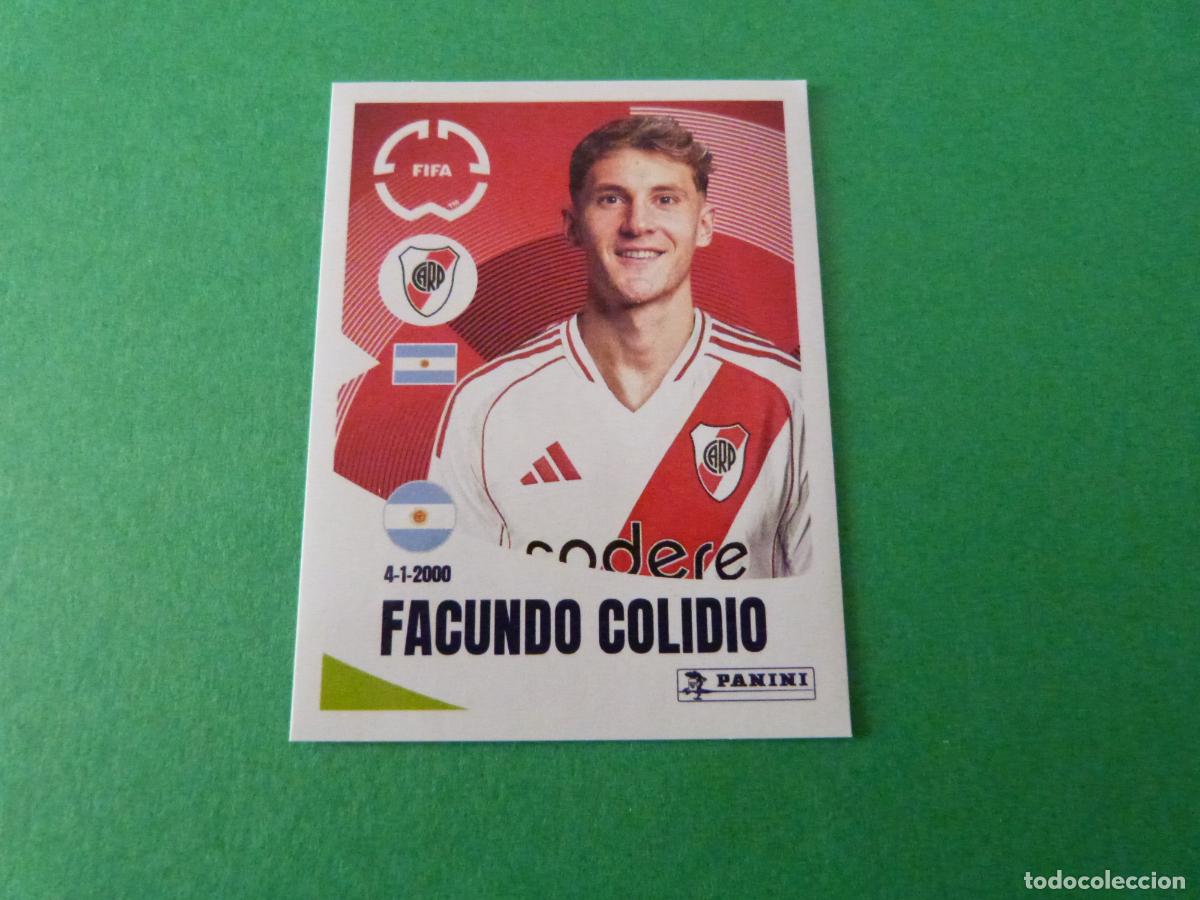 Cromos de F&uacute;tbol: CROMO FUTBOL FACUNDO COLIDIO RIVER PLATE SIN PEGAR N&ordm; 278 CLUB WORLD CUP 2025 PANINI