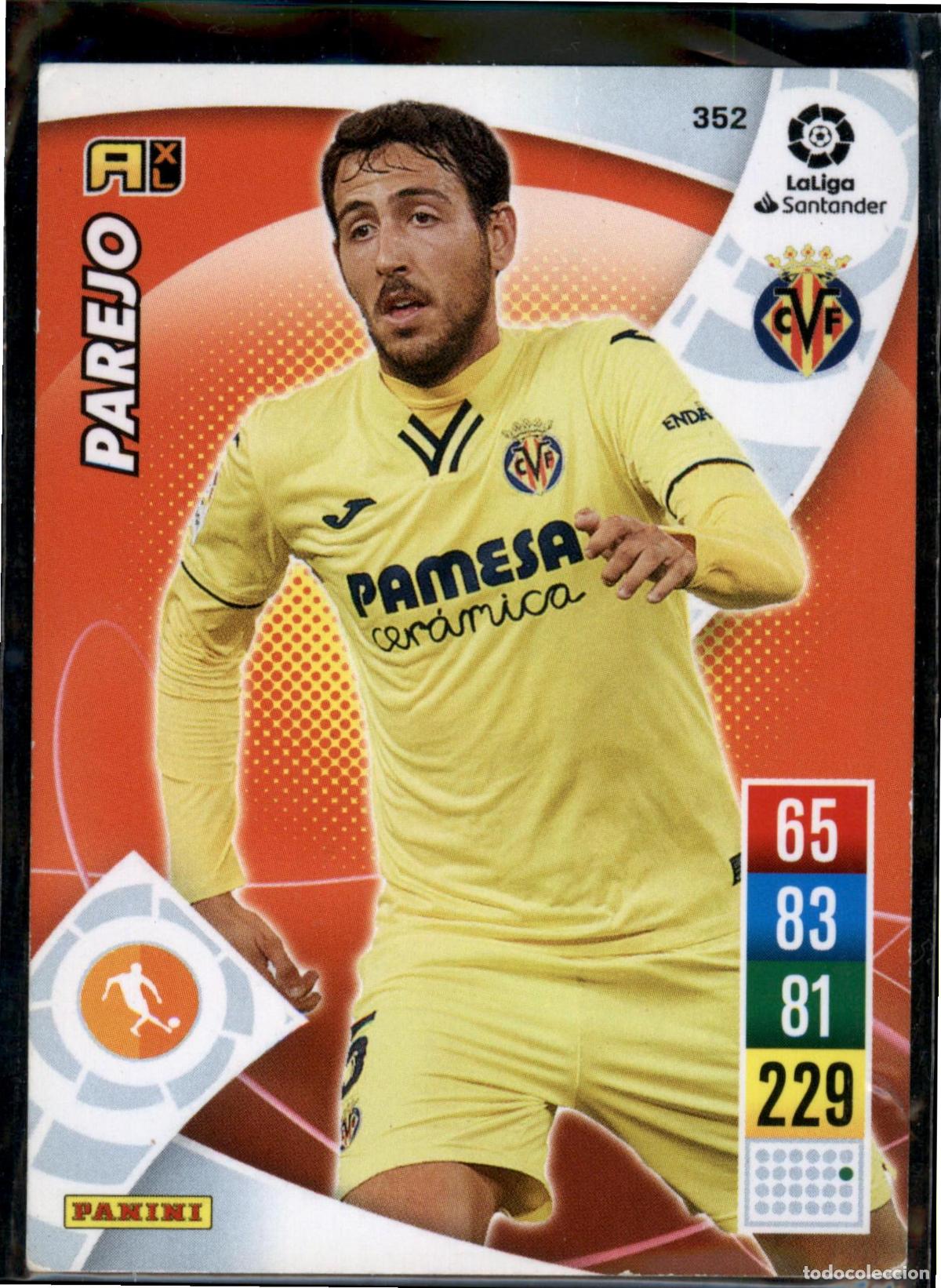 Figurine di Calcio: Parejo N&ordm; 352 Villarreal CF LaLiga Santander Adrenalyn XL 2021 2022 Panini 21 22