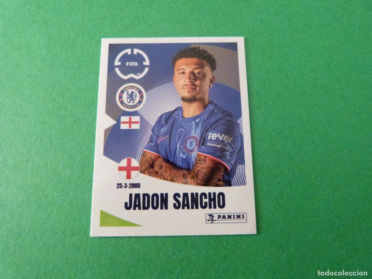 Figurine di Calcio: CROMO FUTBOL JADON SANCHO CHELSEA F.C. SIN PEGAR N&ordm; 242 CLUB WORLD CUP 2025 PANINI