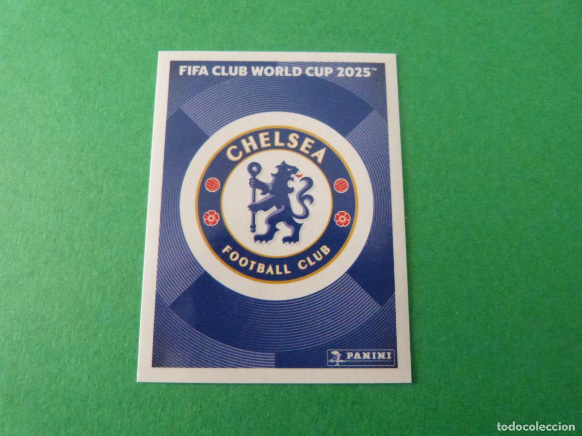 Cromos de F&uacute;tbol: CROMO FUTBOL ESCUDO CHELSEA F.C. SIN PEGAR N&ordm; 227 CLUB WORLD CUP 2025 PANINI