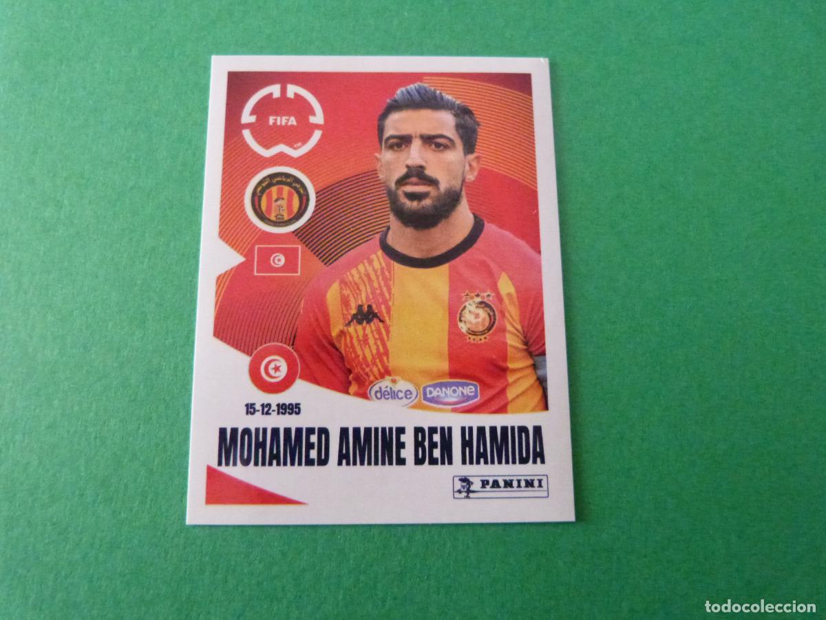 Cromos de F&uacute;tbol: CROMO FUTBOL AMINE BEN HAMIDA ESPERANCE SPORTIVE TUNEZ SIN PEGAR N&ordm; 212 CLUB WORLD CUP 2025 PANINI
