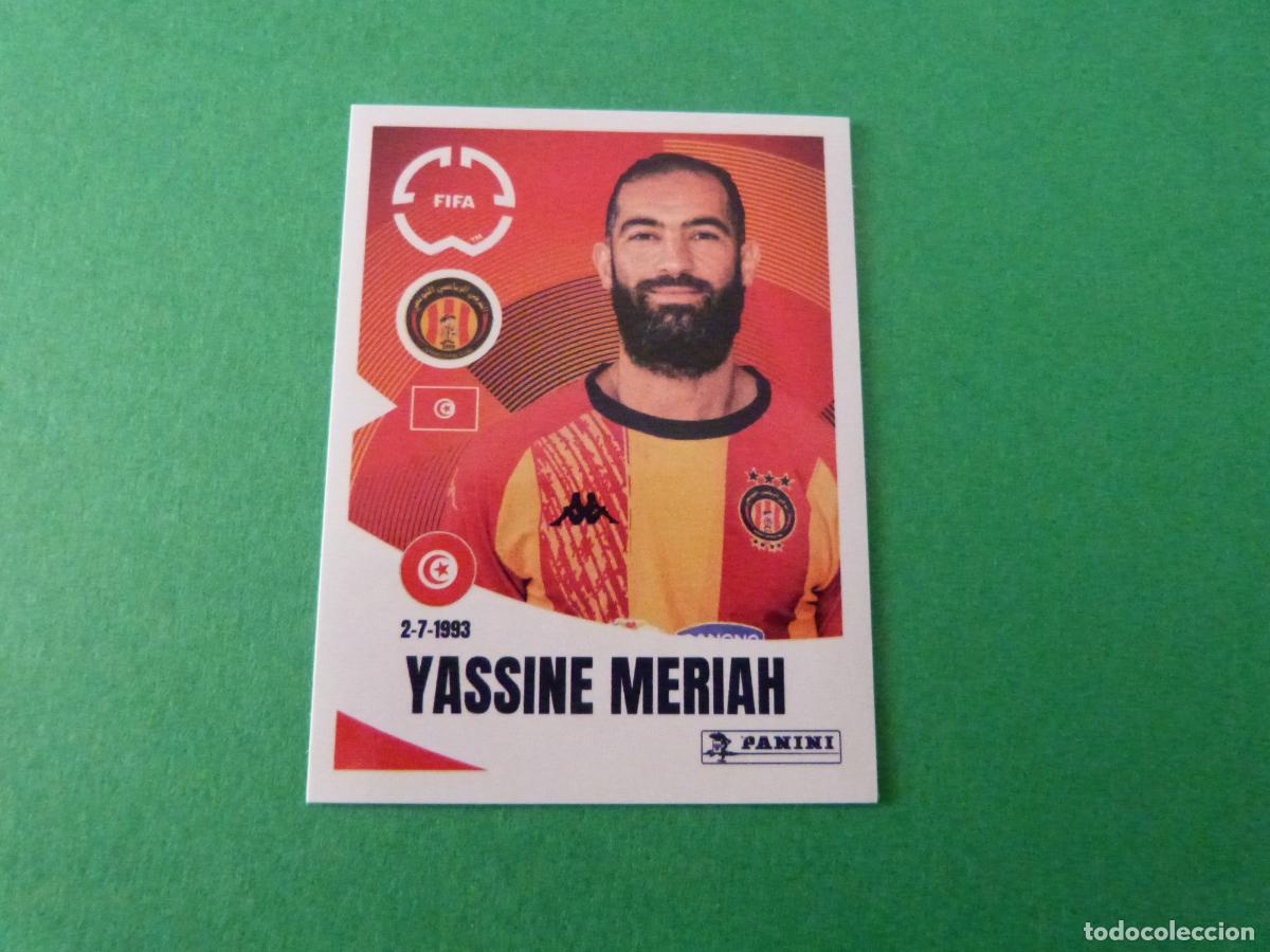 Cromos de F&uacute;tbol: CROMO FUTBOL YASSINE MERIAH ESPERANCE SPORTIVE TUNEZ SIN PEGAR N&ordm; 211 CLUB WORLD CUP 2025 PANINI