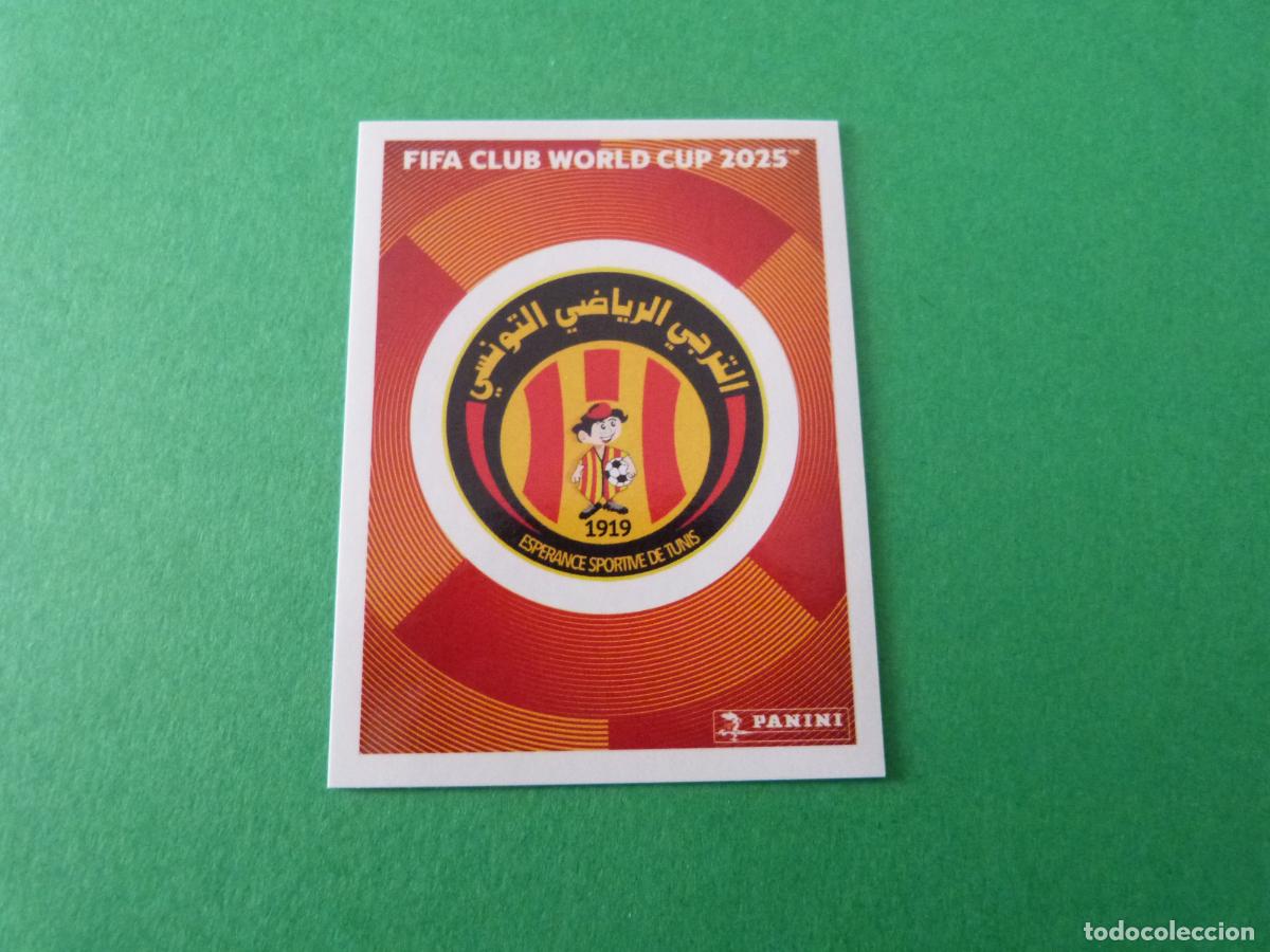 Cromos de F&uacute;tbol: CROMO FUTBOL ESCUDO ESPERANCE SPORTIVE TUNEZ SIN PEGAR N&ordm; 209 CLUB WORLD CUP 2025 PANINI