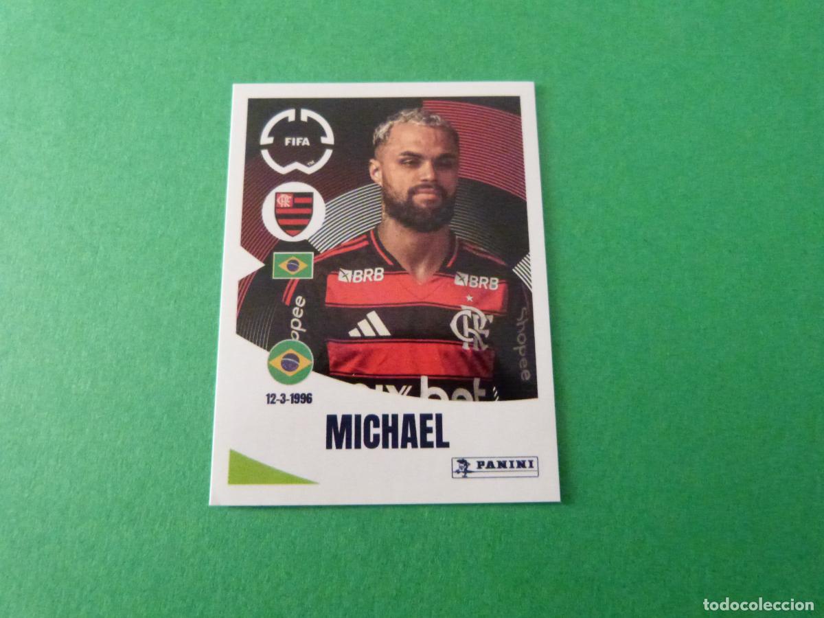 Cromos de F&uacute;tbol: CROMO FUTBOL MICHAEL CR FLAMENGO SIN PEGAR N&ordm; 203 CLUB WORLD CUP 2025 PANINI