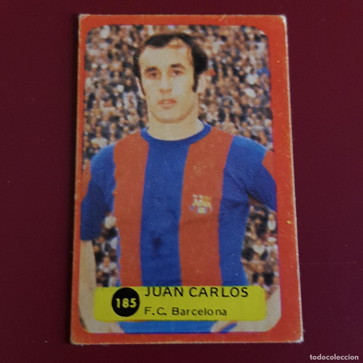 Cartes &agrave; collectionner de Football: SOLANO GRAFIMUR - CAMPEONATO DE LIGA 1975 1976 - 75 76 - BARCELONA - JUAN CARLOS 185 - NUNCA PEGADO