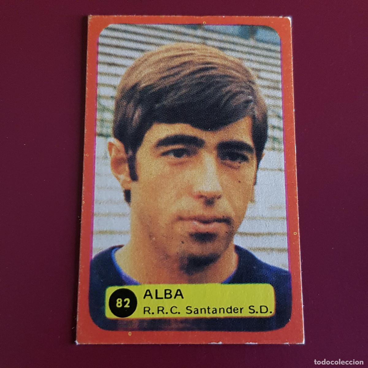 Figurine di Calcio: SOLANO GRAFIMUR - CAMPEONATO DE LIGA 1975 1976 - 75 76 - SANTANDER - ALBA 82 - NUNCA PEGADO