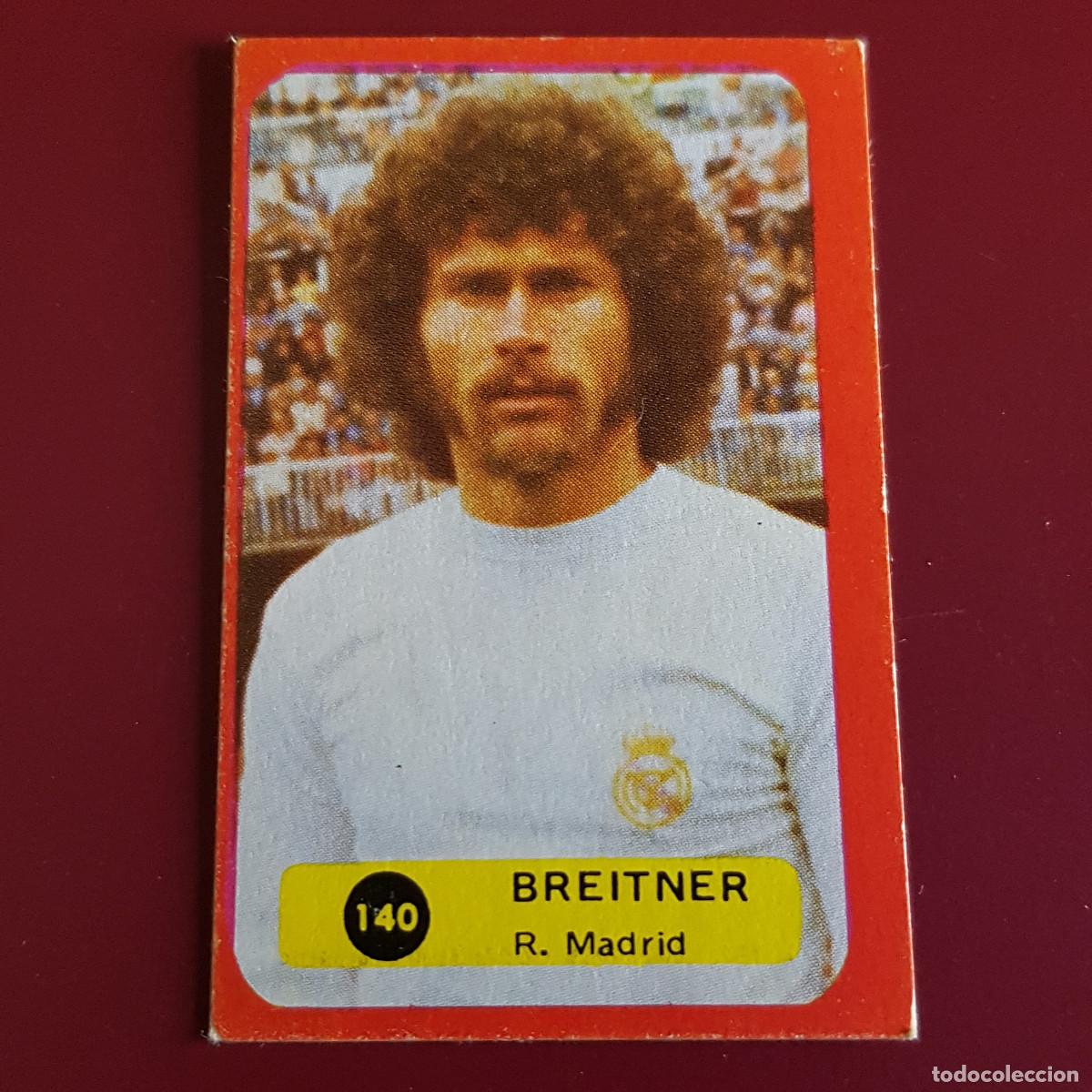 Figurine di Calcio: SOLANO GRAFIMUR - CAMPEONATO DE LIGA 1975 1976 - 75 76 - R MADRID - BREITNER 140 - NUNCA PEGADO