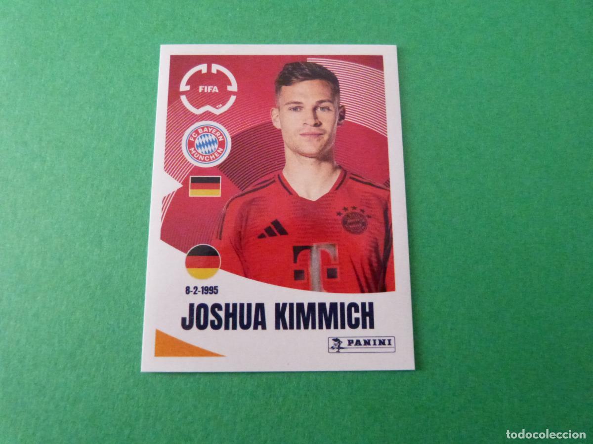 Cromos de F&uacute;tbol: CROMO FUTBOL JOSHUA KIMMICH BAYERN DE MUNICH SIN PEGAR N&ordm; 126 CLUB WORLD CUP 2025 PANINI