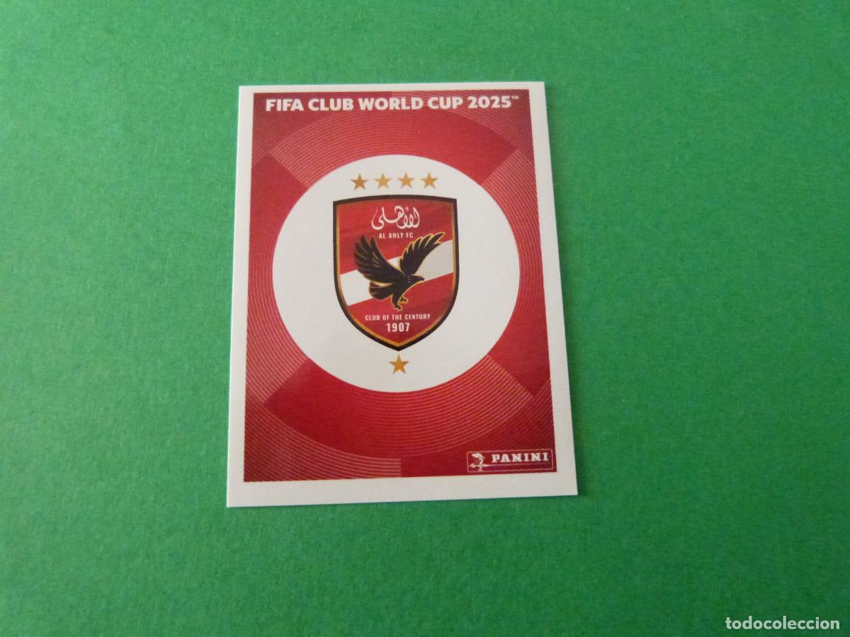 Cromos de F&uacute;tbol: CROMO FUTBOL ESCUDO AL AHLY SC SIN PEGAR N&ordm; 41 CLUB WORLD CUP 2025 PANINI