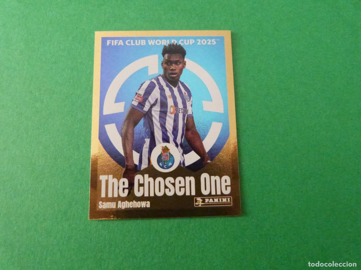 Cromos de F&uacute;tbol: CROMO FUTBOL SAMU AGHEHOWA FC OPORTO SIN PEGAR N&ordm; 37 CLUB WORLD CUP 2025 PANINI