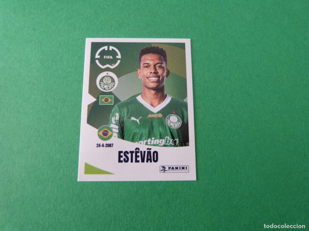 Cromos de F&uacute;tbol: CROMO FUTBOL ESTEVAO SE PALMEIRAS SIN PEGAR N&ordm; 18 CLUB WORLD CUP 2025 PANINI