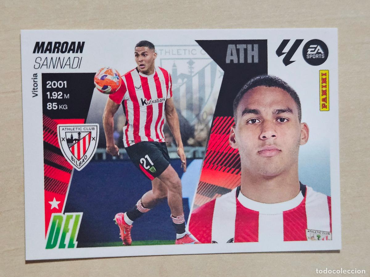 Cromos de F&uacute;tbol: CROMO N&ordm; 17A MAROAN - ATHLETIC DE BILBAO - EDICIONES ESTE 2025-26 - 25/26 (NUEVO)