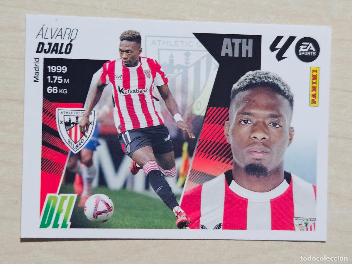 Cromos de F&uacute;tbol: CROMO N&ordm; 17B DJALO - ATHLETIC DE BILBAO - EDICIONES ESTE 2025-26 - 25/26 (NUEVO)
