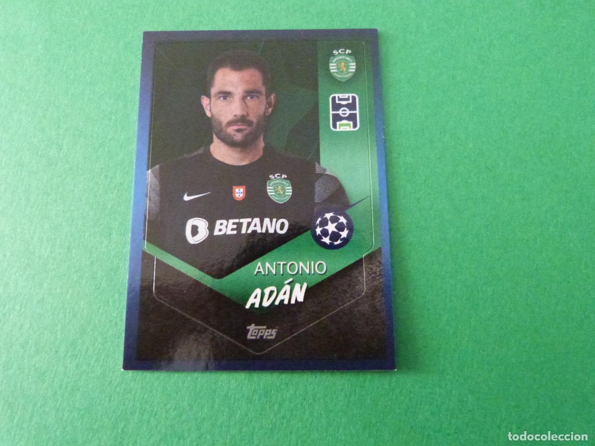 Cromos de Futebol: CROMO FUTBOL ADAN SPORTING DE LISBOA SIN PEGAR N&ordm; 214 CHAMPIONS LEAGUE 2021-2022/21-22 TOPPS