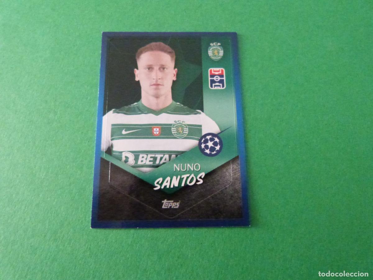 Cromos de Futebol: CROMO FUTBOL SANTOS SPORTING DE LISBOA SIN PEGAR N&ordm; 227 CHAMPIONS LEAGUE 2021-2022/21-22 TOPPS