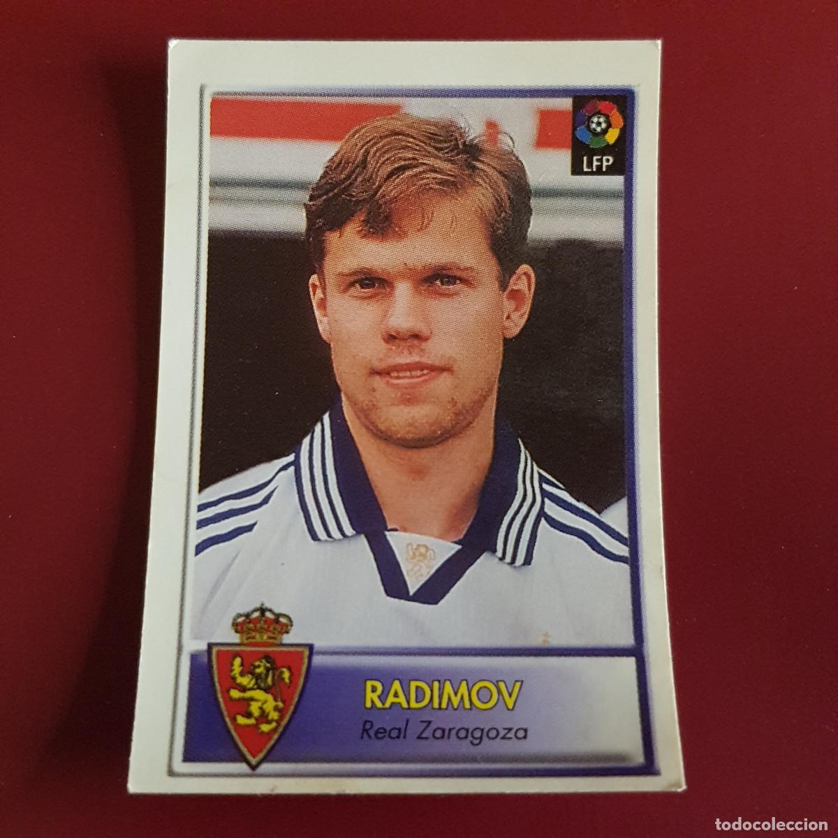 Cartes &agrave; collectionner de Football: BOLLYCAO - FUTBOL 97 98 - 1997 1998 - ZARAGOZA - RADIMOV - 217 - NUNCA PEGADO