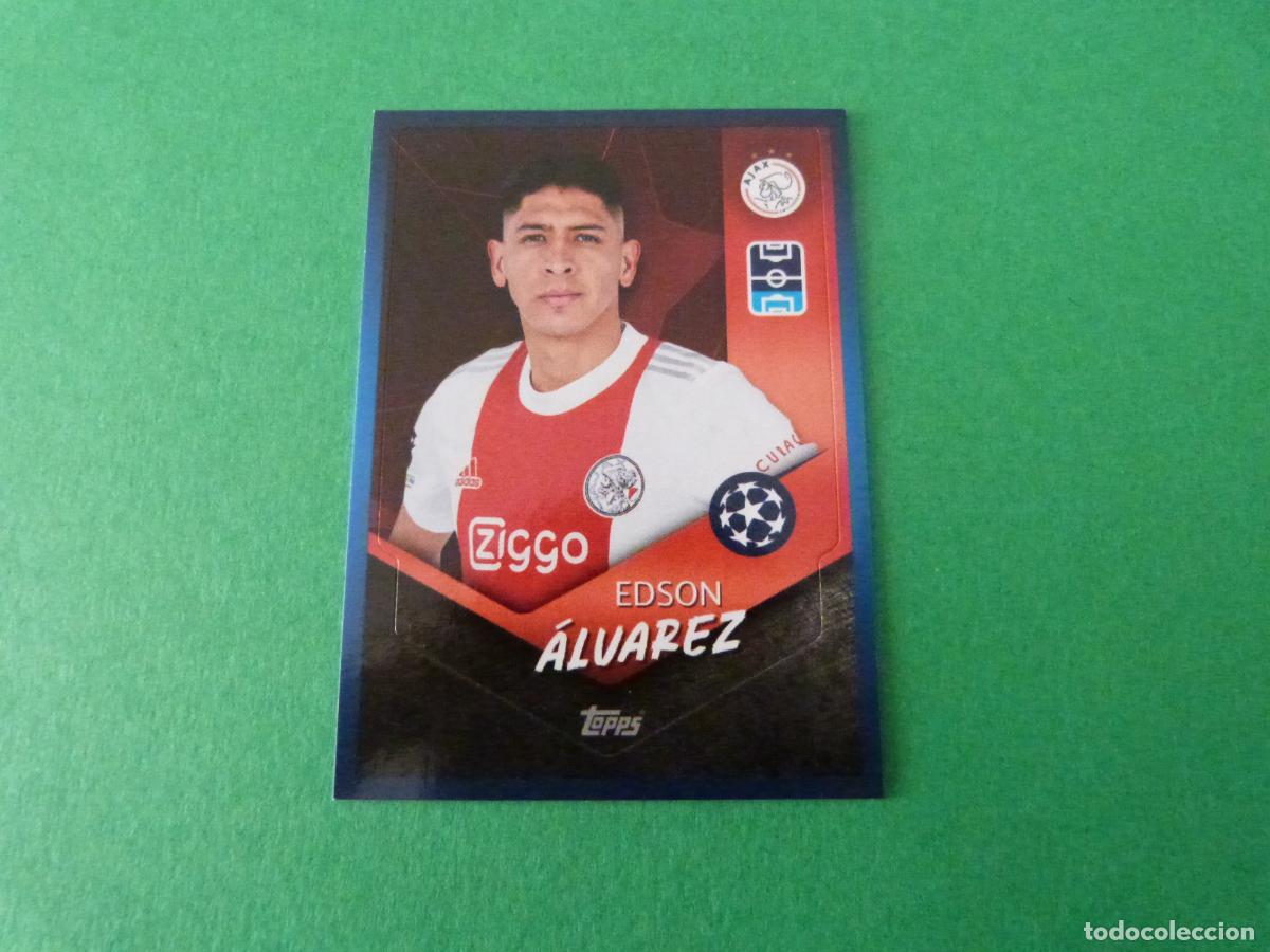 Cartes &agrave; collectionner de Football: CROMO FUTBOL ALVAREZ AJAX AMSTERDAM SIN PEGAR N&ordm; 256 CHAMPIONS LEAGUE 2021-2022/21-22 TOPPS