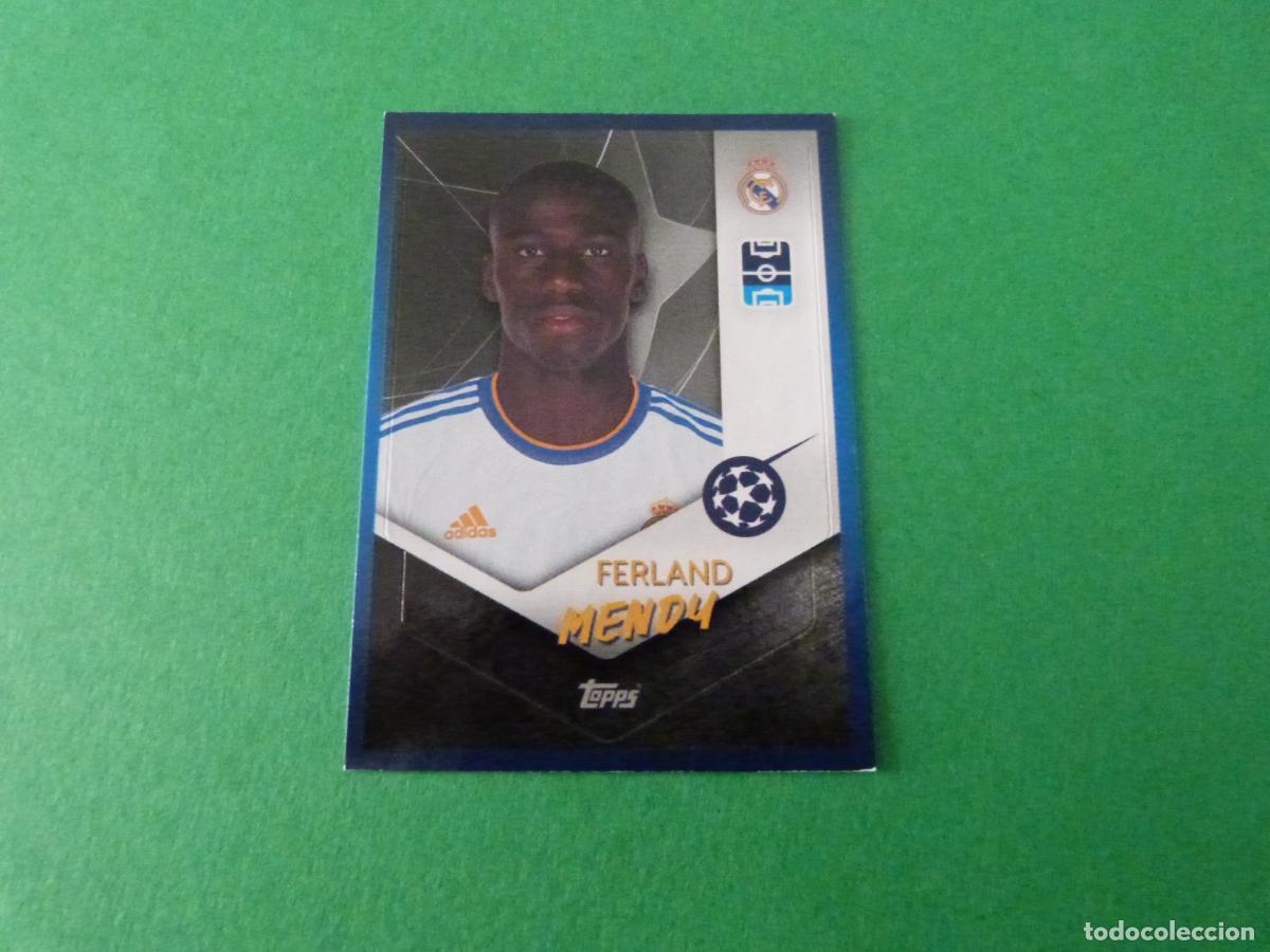 Fu&szlig;ball-Sticker: CROMO FUTBOL MENDY REAL MADRID C.F. SIN PEGAR N&ordm; 307 CHAMPIONS LEAGUE 2021-2022/21-22 TOPPS