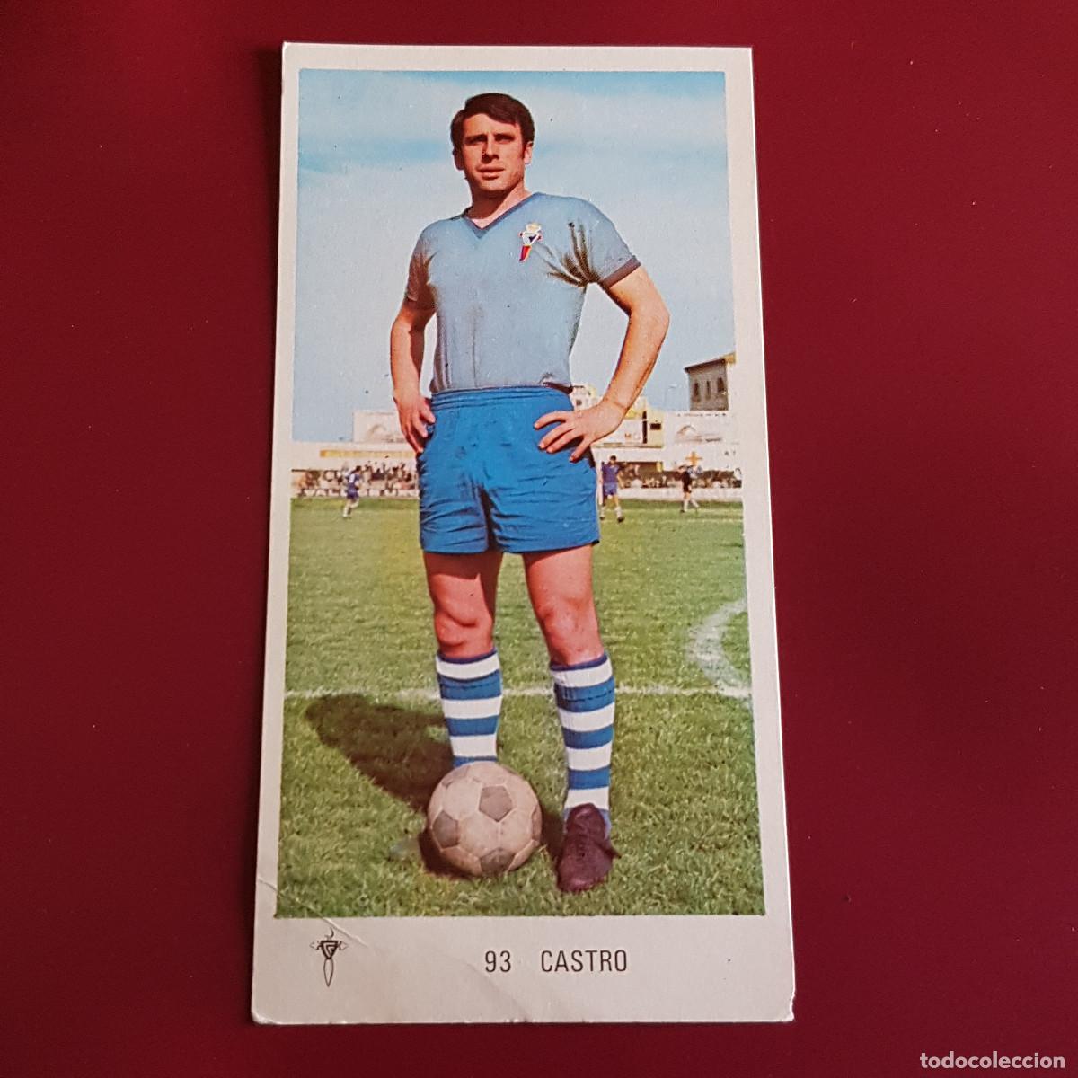 Fu&szlig;ball-Sticker: RUIZ ROMERO - FUTBOL 1971 1972 - 71 72 - CELTA - CASTRO 93 - NUNCA PEGADO