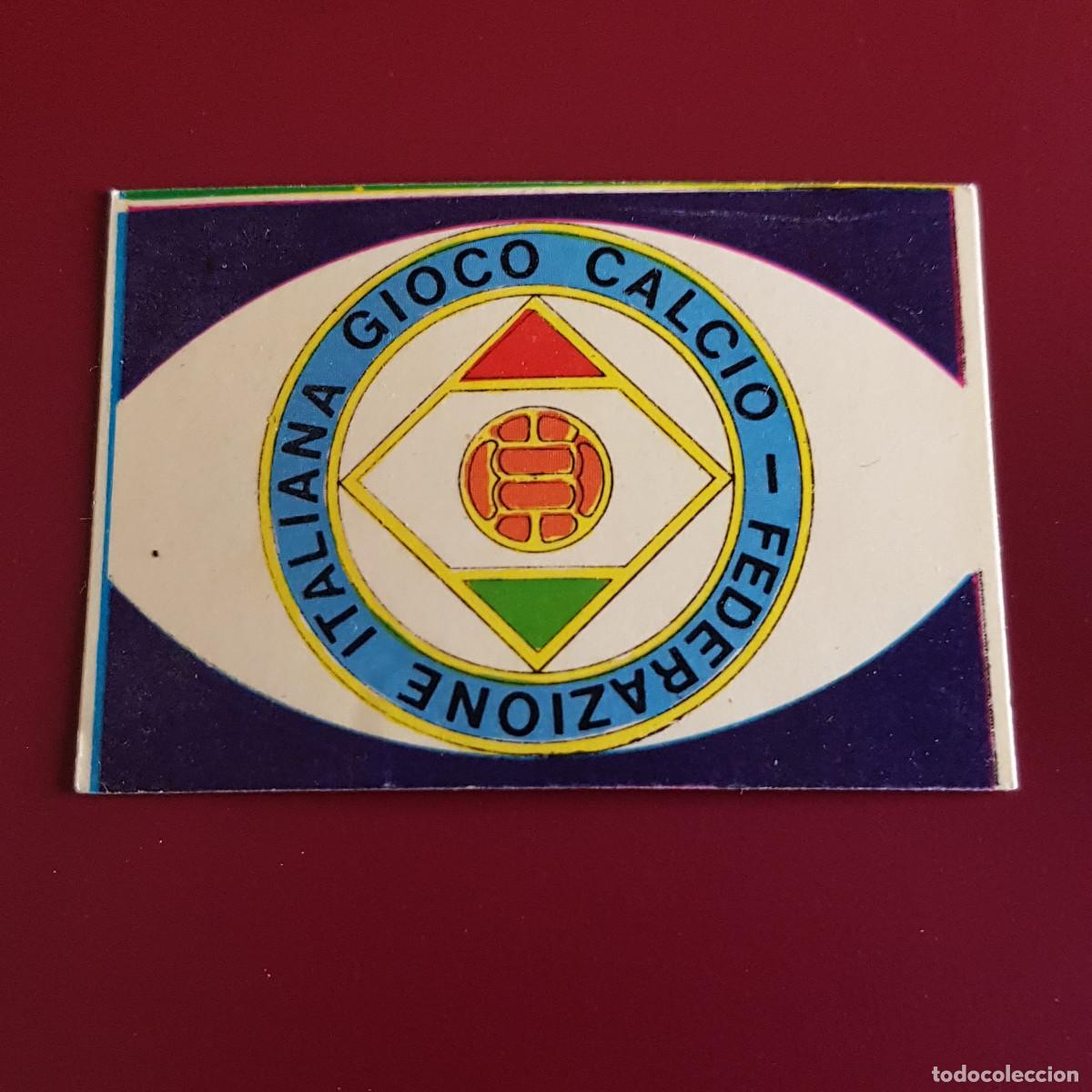 Fu&szlig;ball-Sticker: RUIZ ROMERO - MUNDIAL ARGENTINA 78 - 1978 - EMBLEMA DE ITALIA 96 - NUNCA PEGADO