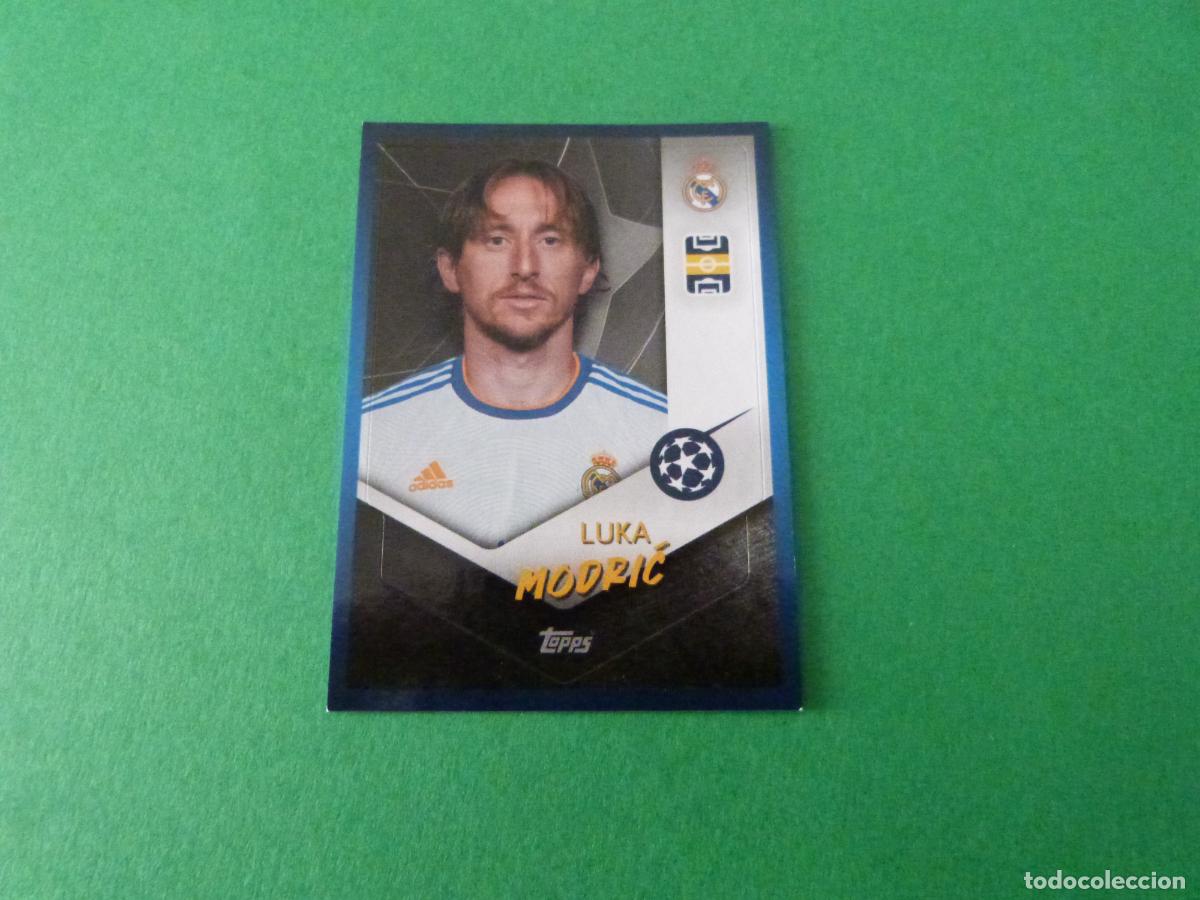 Fu&szlig;ball-Sticker: CROMO FUTBOL MODRIC REAL MADRID C.F. SIN PEGAR N&ordm; 312 CHAMPIONS LEAGUE 2021-2022/21-22 TOPPS