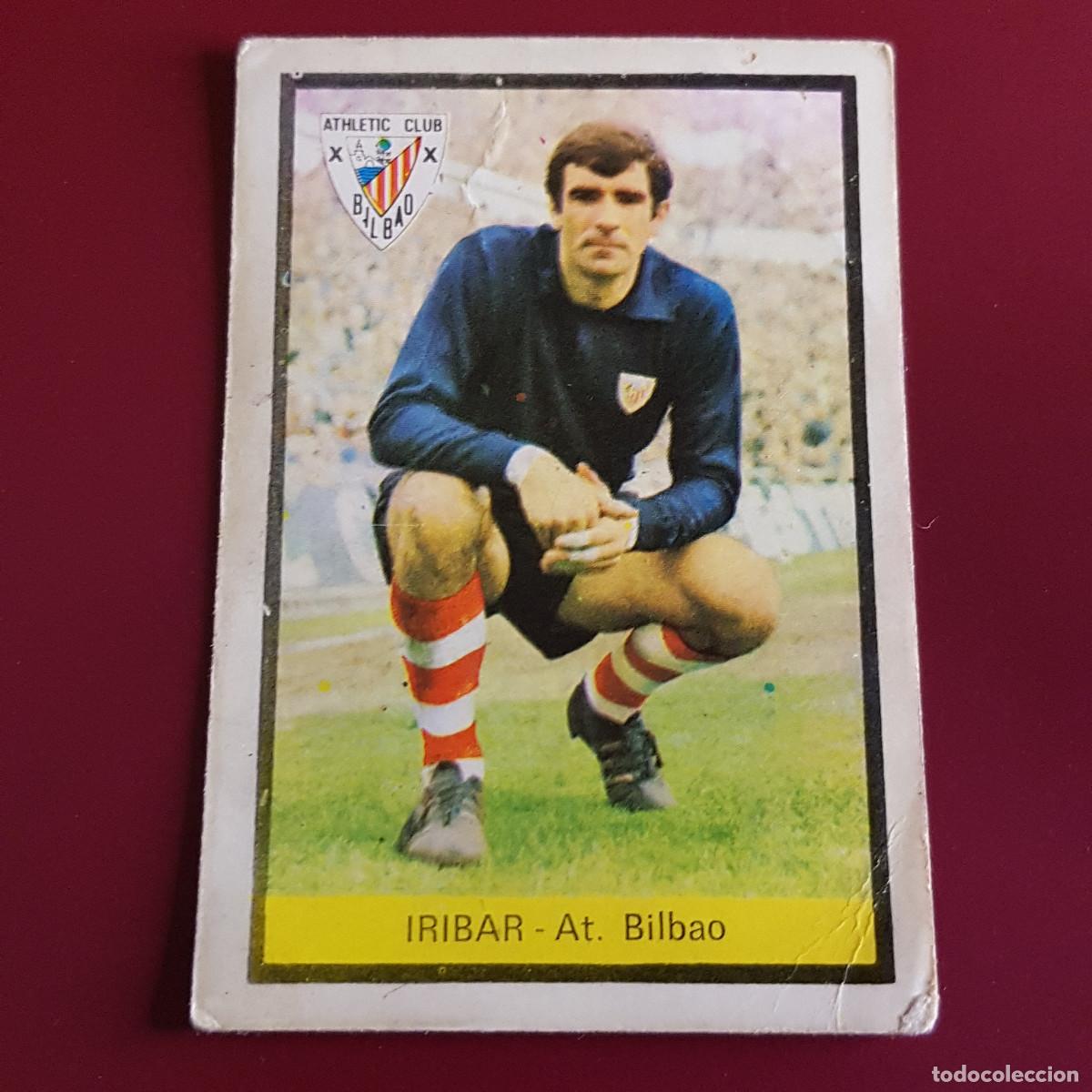 Fu&szlig;ball-Sticker: FHER - CAMPEONATO DE LIGA 72 73 - 1972 1973 - BILBAO - IRIBAR - NUNCA PEGADO