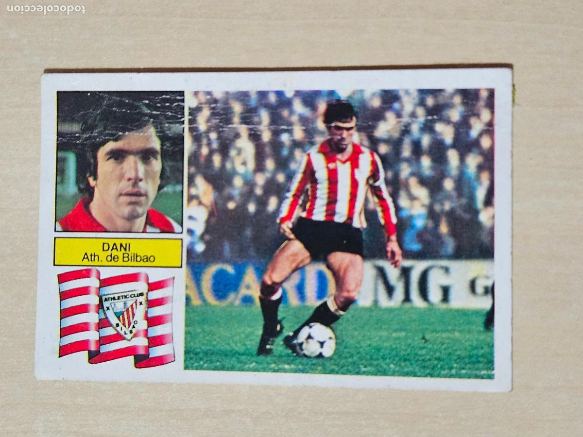 Cartes &agrave; collectionner de Football: EDICIONES ESTE 82 83 - DANI - CROMO RECUPERADO - ATHLETIC DE BILBAO