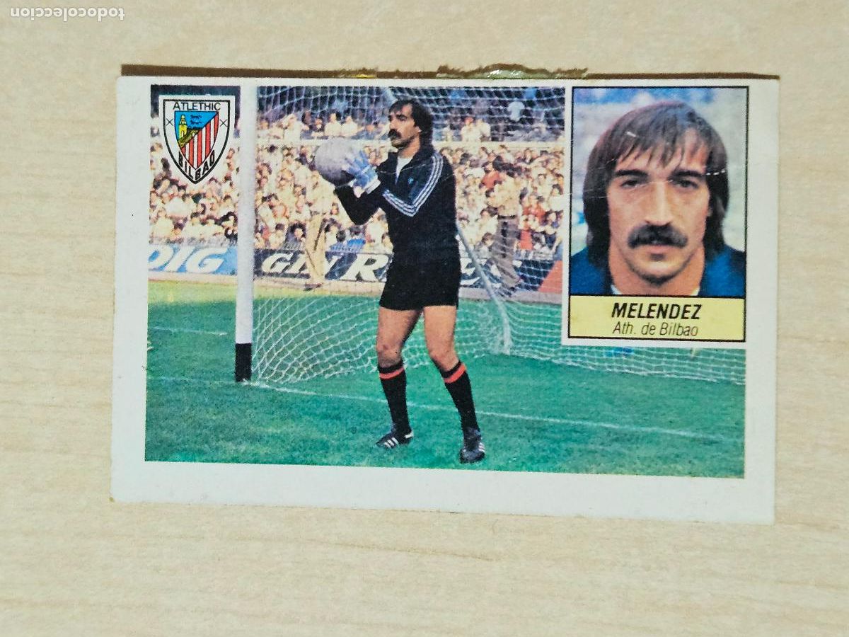 Figurine di Calcio: EDICIONES ESTE 84 85 - MELENDEZ - CROMO RECUPERADO - ATHLETIC DE BILBAO