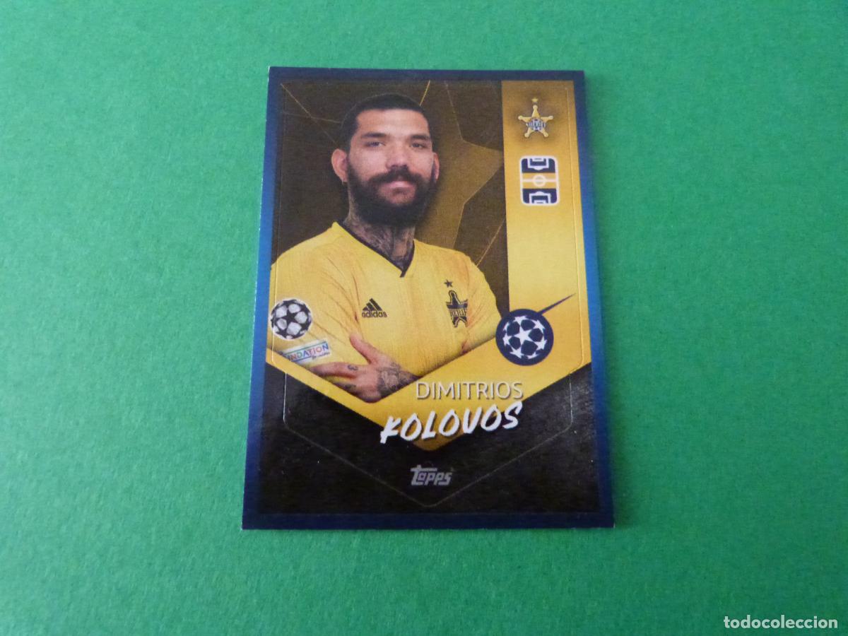 Cromos de F&uacute;tbol: CROMO FUTBOL KOLOVOS FC SHERIFF TIRASPOL SIN PEGAR N&ordm; 350 CHAMPIONS LEAGUE 2021-2022/21-22 TOPPS