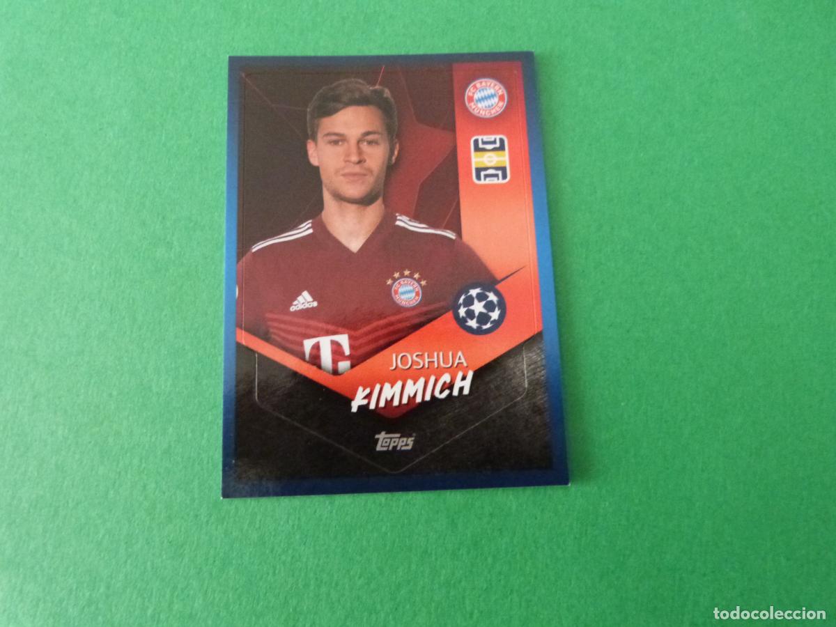 Football Stickers: CROMO FUTBOL KIMMICH BAYERN DE MUNICH SIN PEGAR N&ordm; 366 CHAMPIONS LEAGUE 2021-2022/21-22 TOPPS