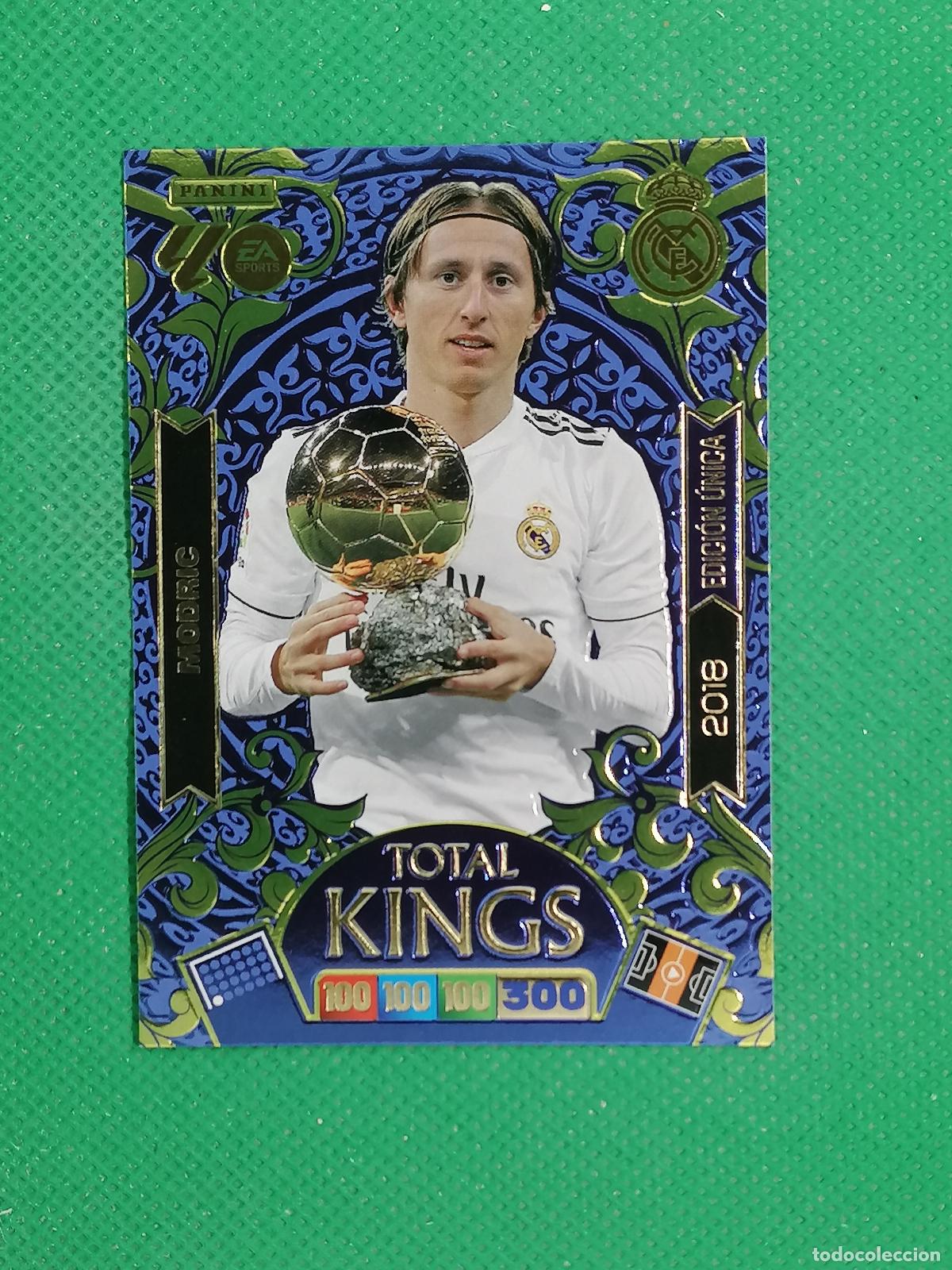 Fu&szlig;ball-Sticker: 2018 MODRIC REAL MADRID BALON DE ORO TOTAL KINGS ⚽ PANINI ADRENALYN 2025 2026 25 26 ⚽