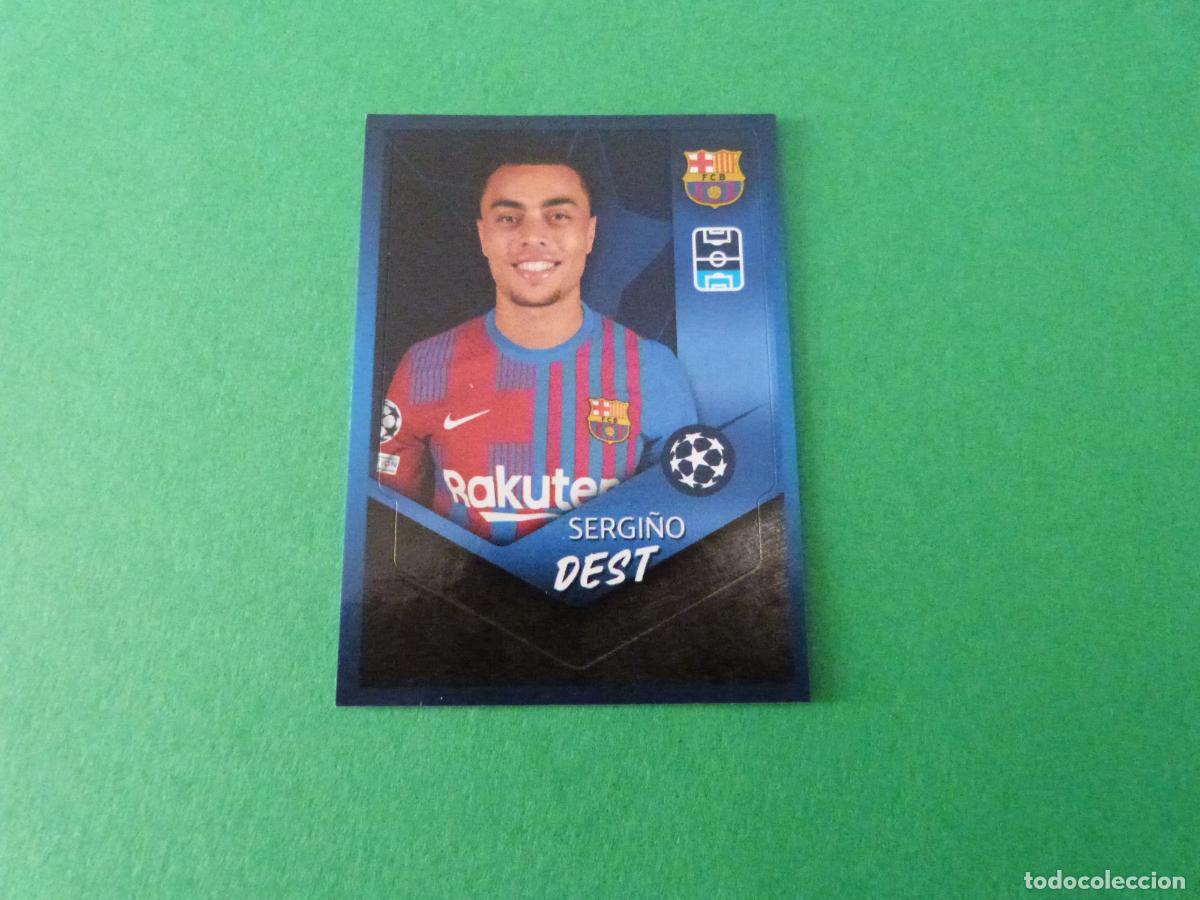 Fu&szlig;ball-Sticker: CROMO FUTBOL DEST F.C. BARCELONA SIN PEGAR N&ordm; 377 CHAMPIONS LEAGUE 2021-2022/21-22 TOPPS