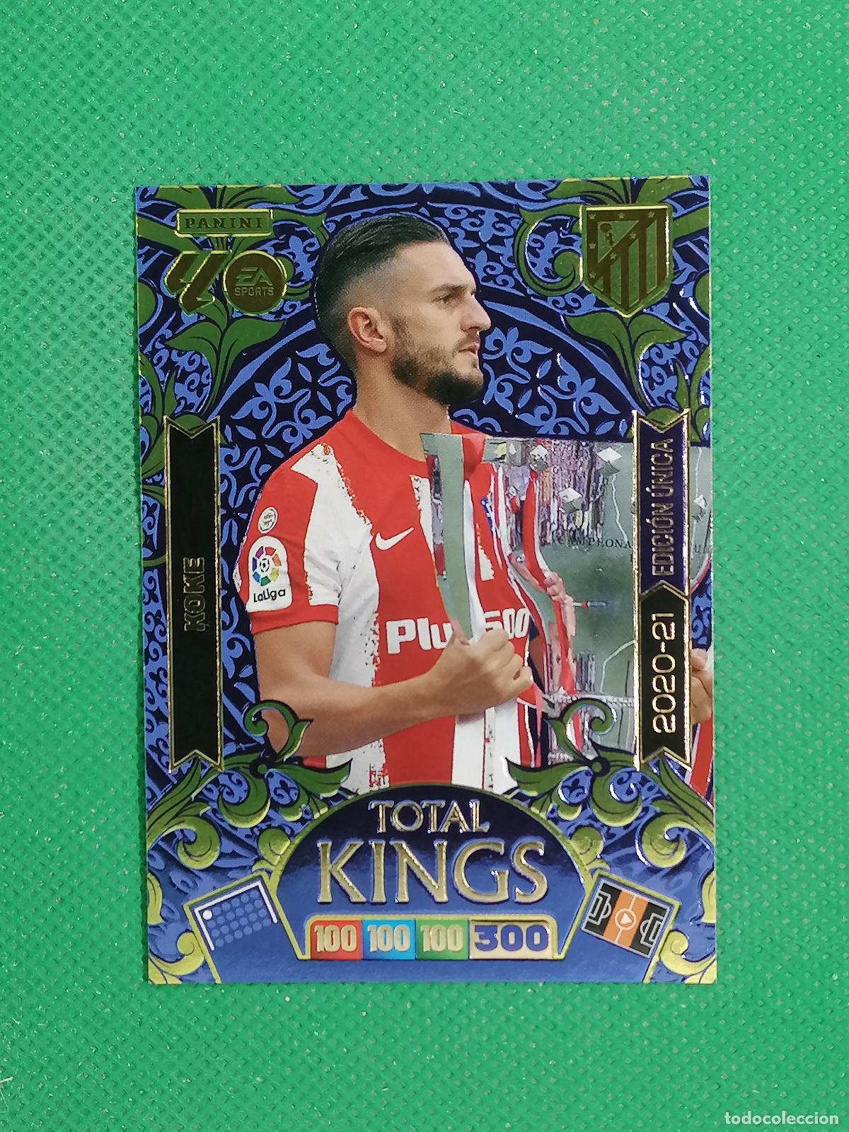Figurine di Calcio: 2020 - 21 KOKE ATLETICO DE MADRID COPA DE LIGA TOTAL KINGS ⚽ PANINI ADRENALYN 2025 2026 25 26 ⚽