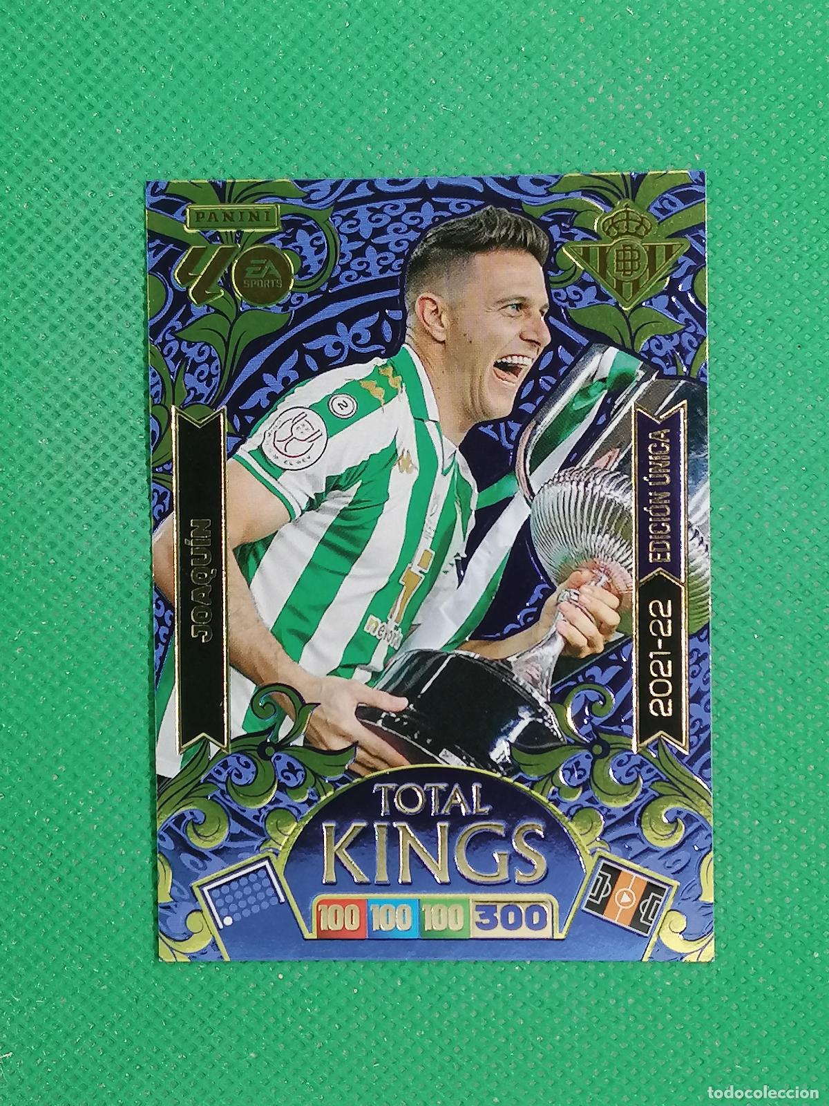 Figurine di Calcio: 2021 - 22 JOAQUIN BETIS COPA DEL REY TOTAL KINGS ⚽ PANINI ADRENALYN 2025 2026 25 26 ⚽