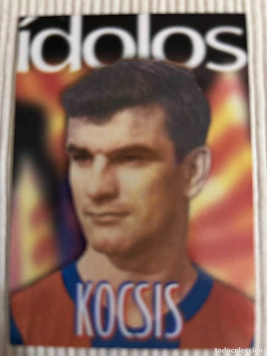 Football Stickers: Cromo Card Panini 100 a&ntilde;os Historia Bar&ccedil;a 1899-1999 (Idolos Kocsis) Num. 132