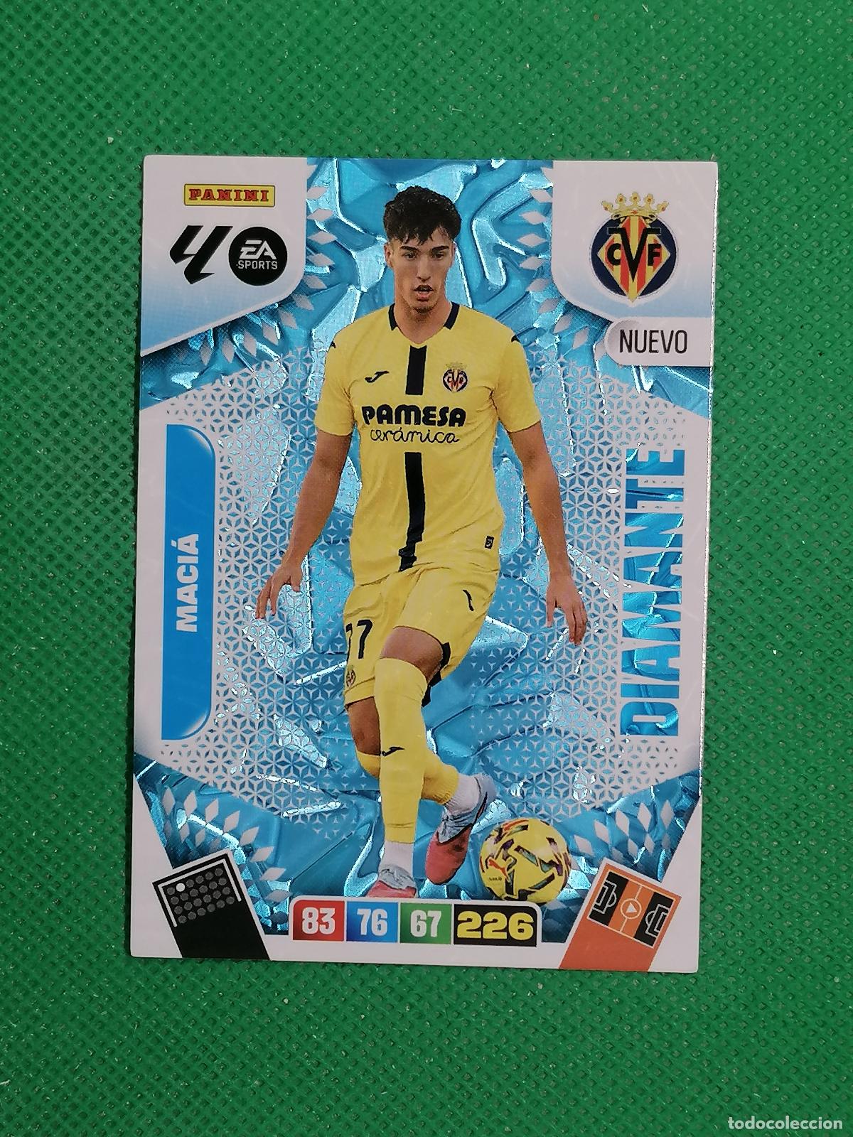 Cromos de F&uacute;tbol: MACIA VILLARREAL NUEVO DIAMANTE ⚽ PANINI ADRENALYN 2025 2026 25 26 ⚽