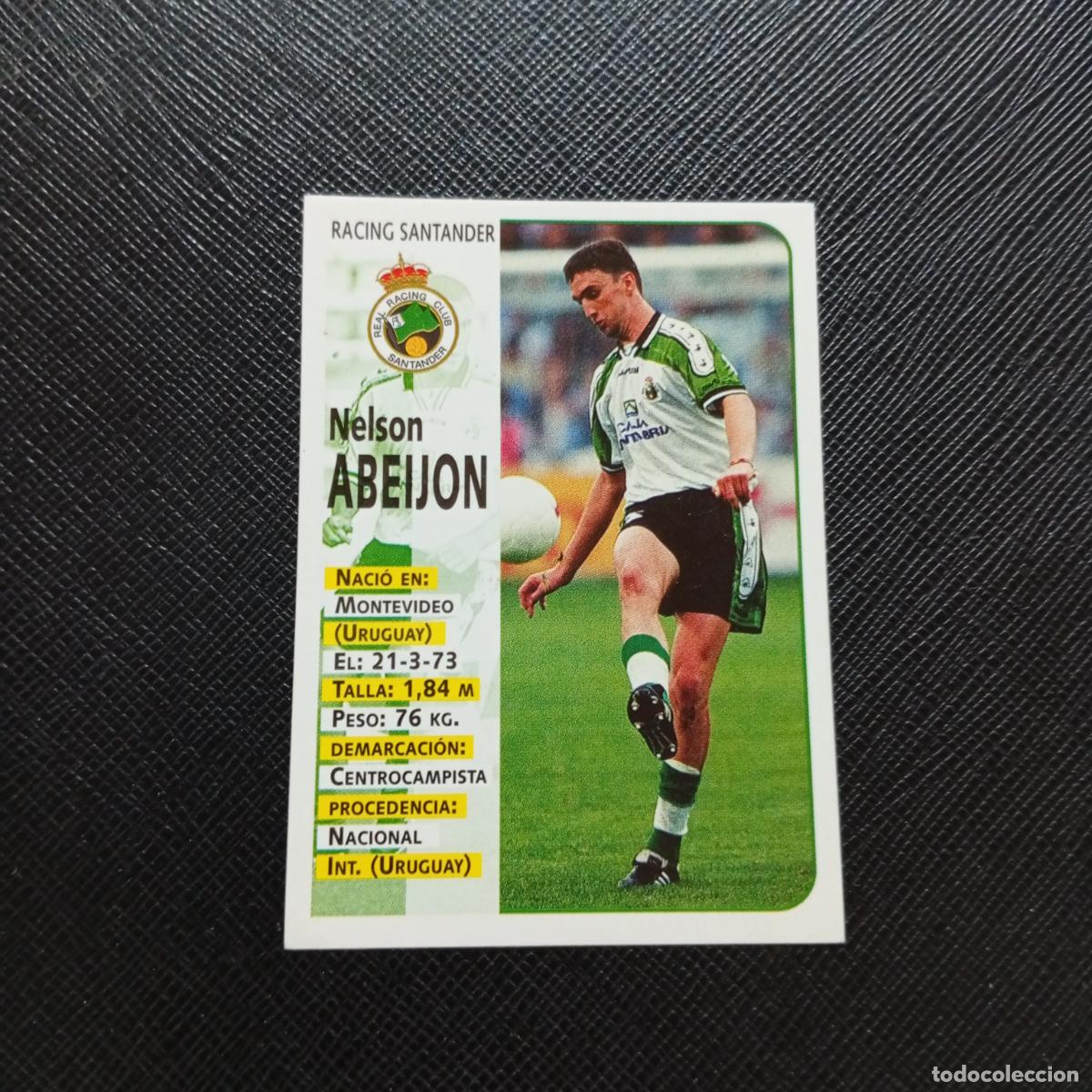 Cromos de F&uacute;tbol: 284 ABEIJON RACING PANINI 1998 1999 CROMO FUTBOL LIGA 98 99 - SIN PEGAR - A146 PG217